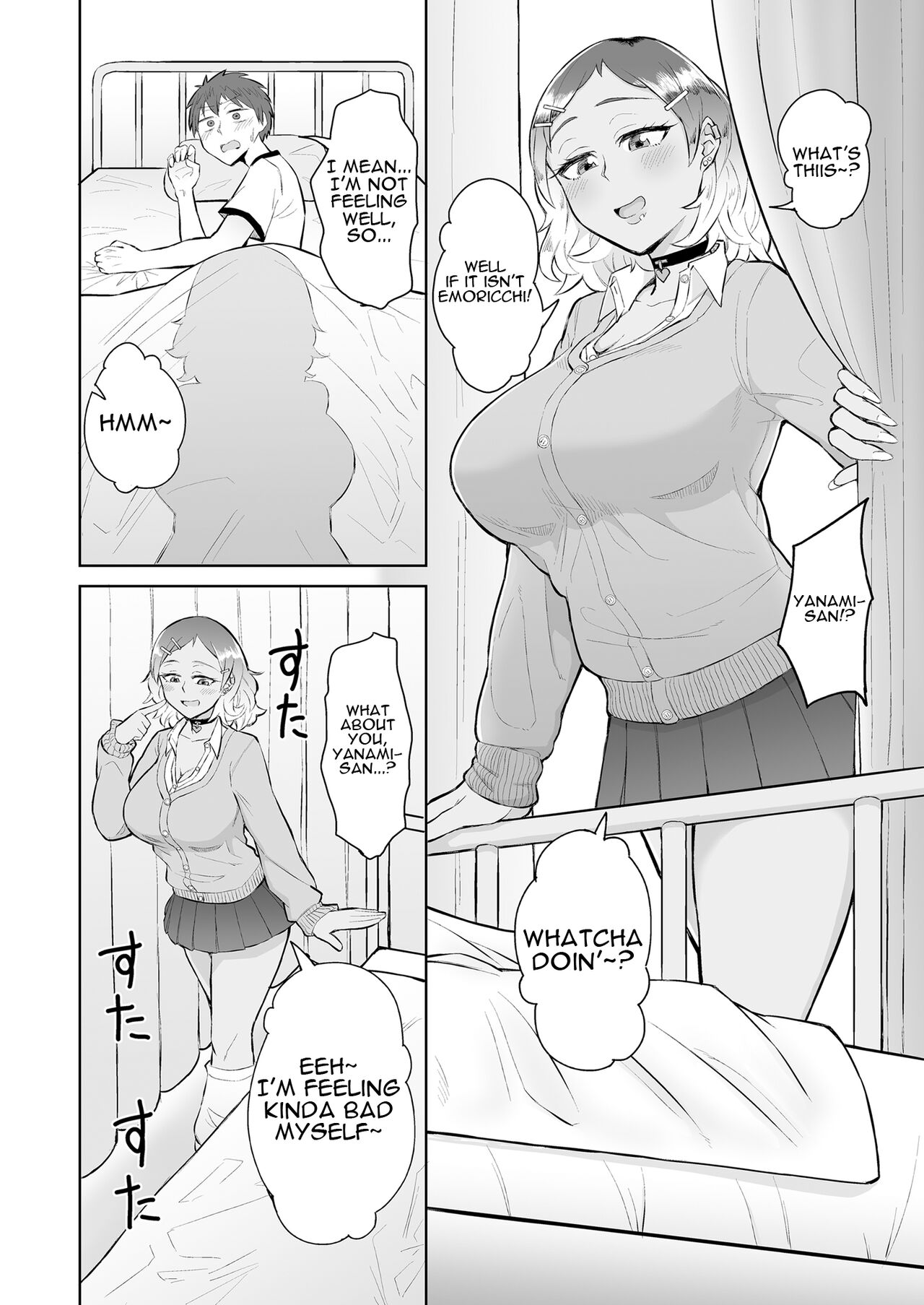 Getting Wrung Out in the Infirmary by a Bitch Gal and a Virgin Nurse page 3