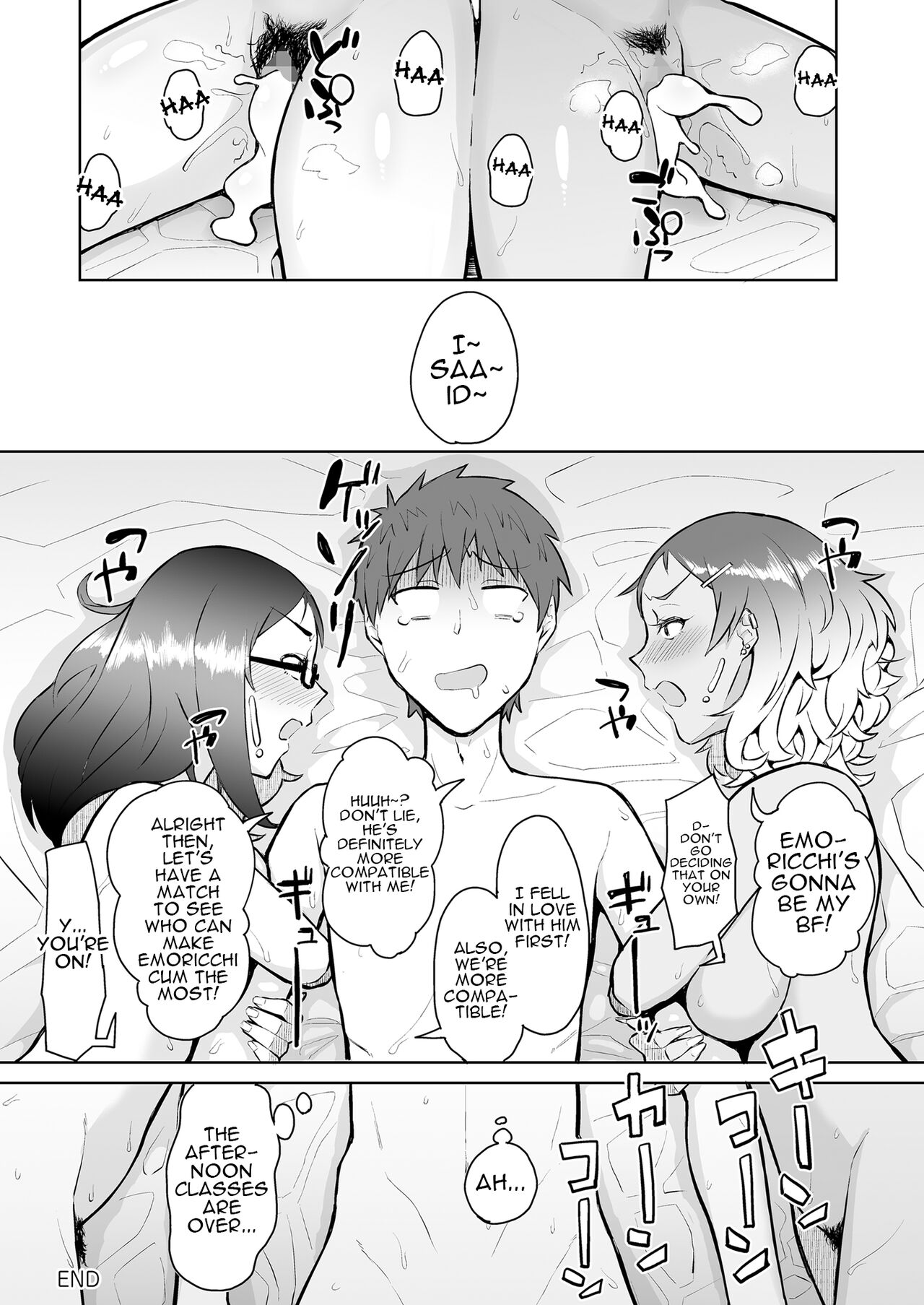 Getting Wrung Out in the Infirmary by a Bitch Gal and a Virgin Nurse page 31