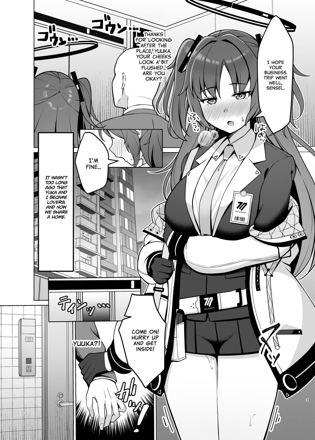 Getting Yuuka pregnant while she's in the mood page 2