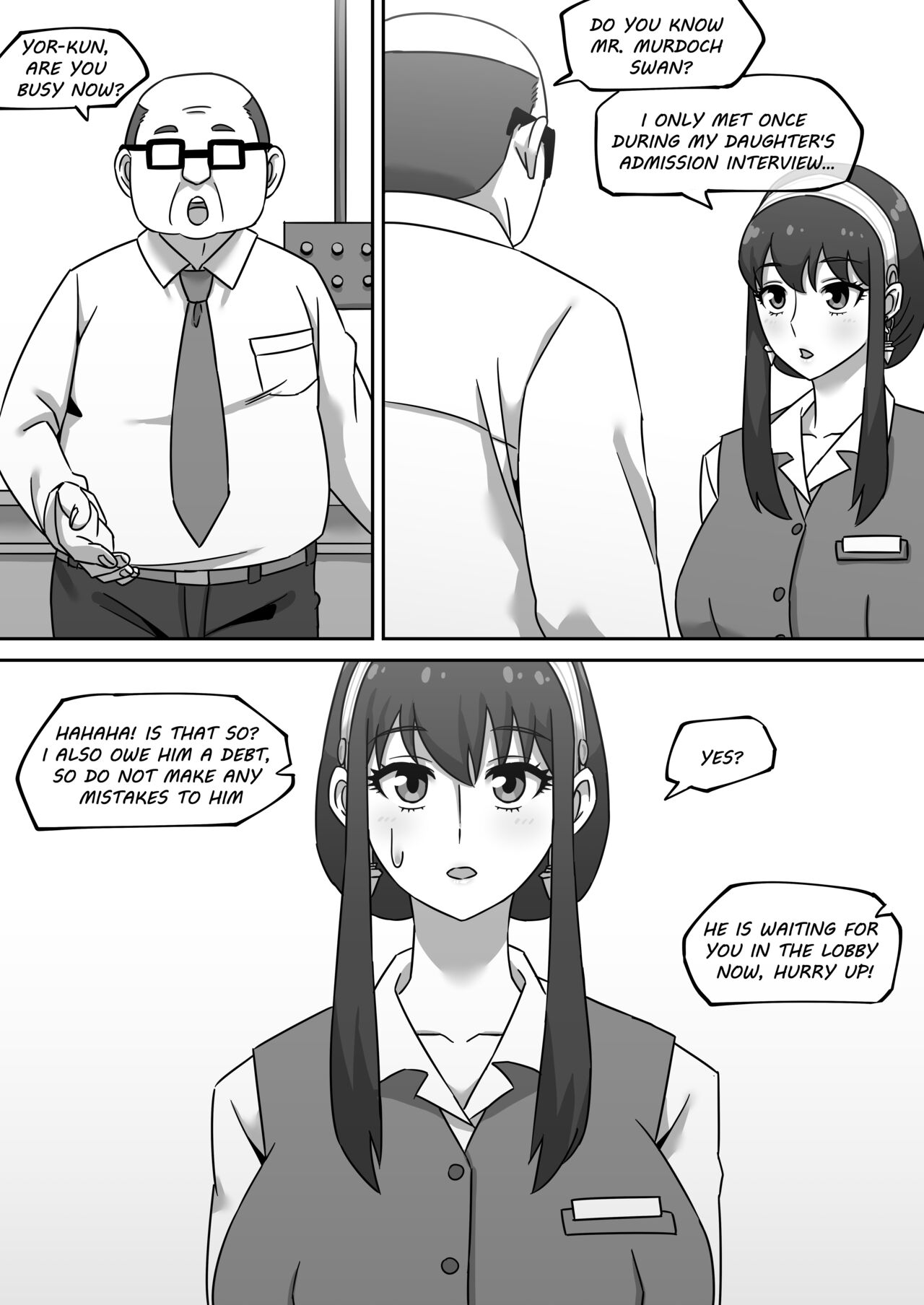 Gibo no Hisokana Kojin Mendan Yor Forger page 4