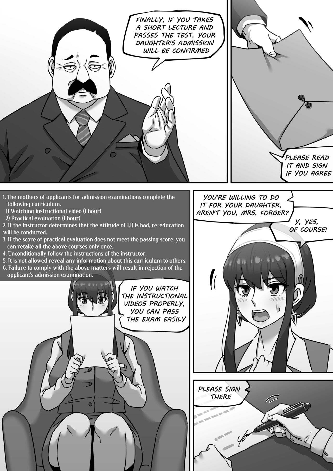 Gibo no Hisokana Kojin Mendan Yor Forger page 6