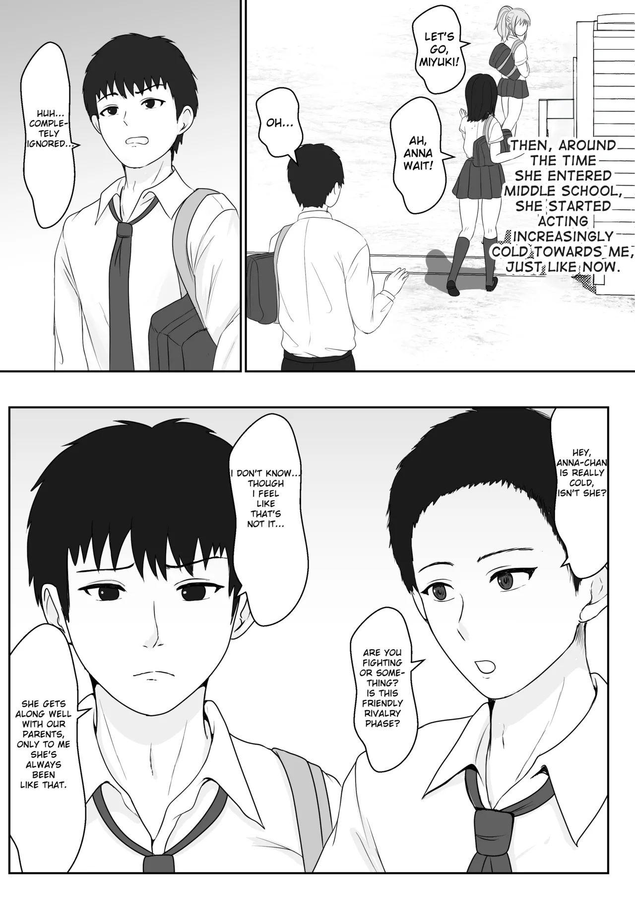 Gimai ga Suiminyaku Nomaseyou to Shite Kurun desu kedo... page 8