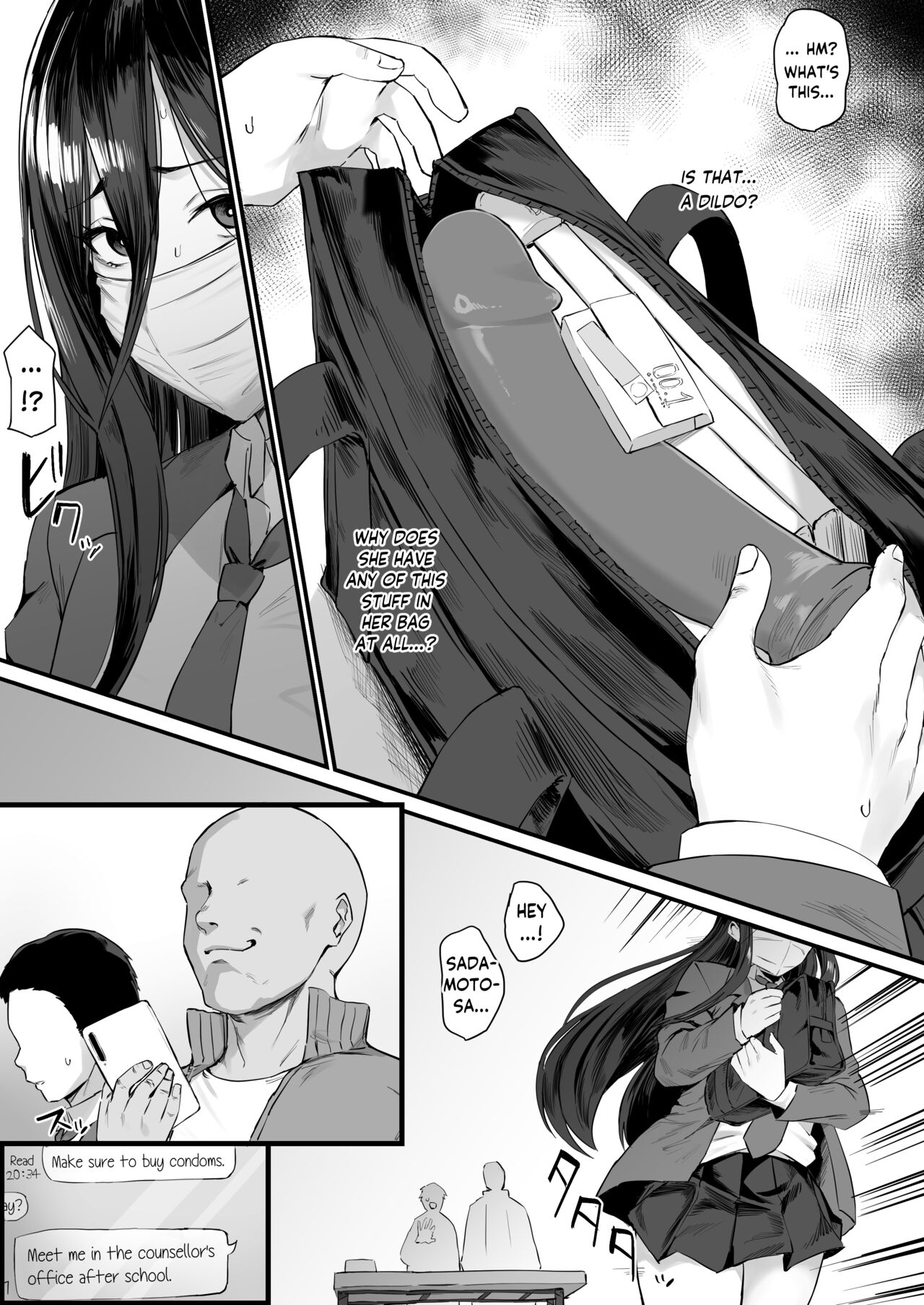 Girl Caught During Bag Inspection page 2