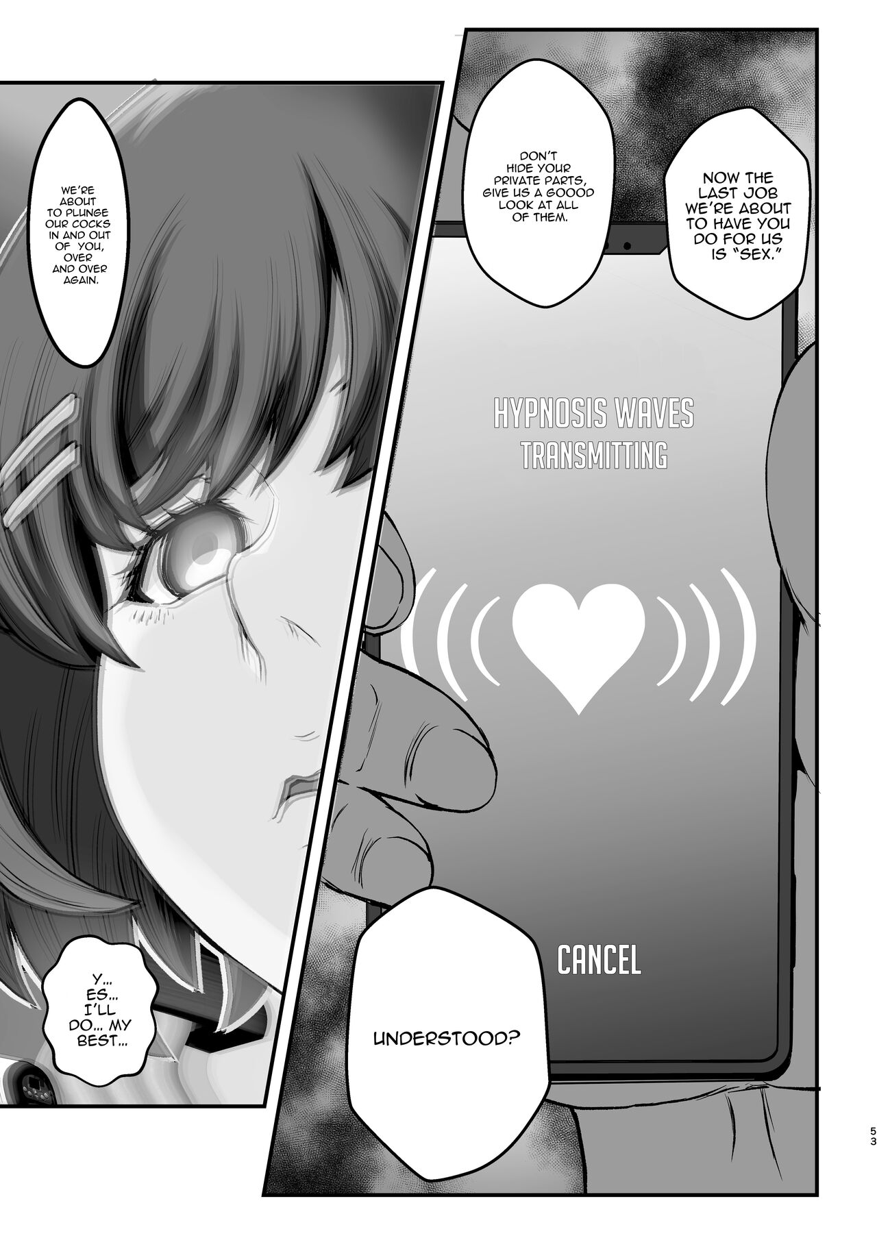 Girl in the Hallway 04 (Bakemonogatari) [English] =White Symphony= page 53