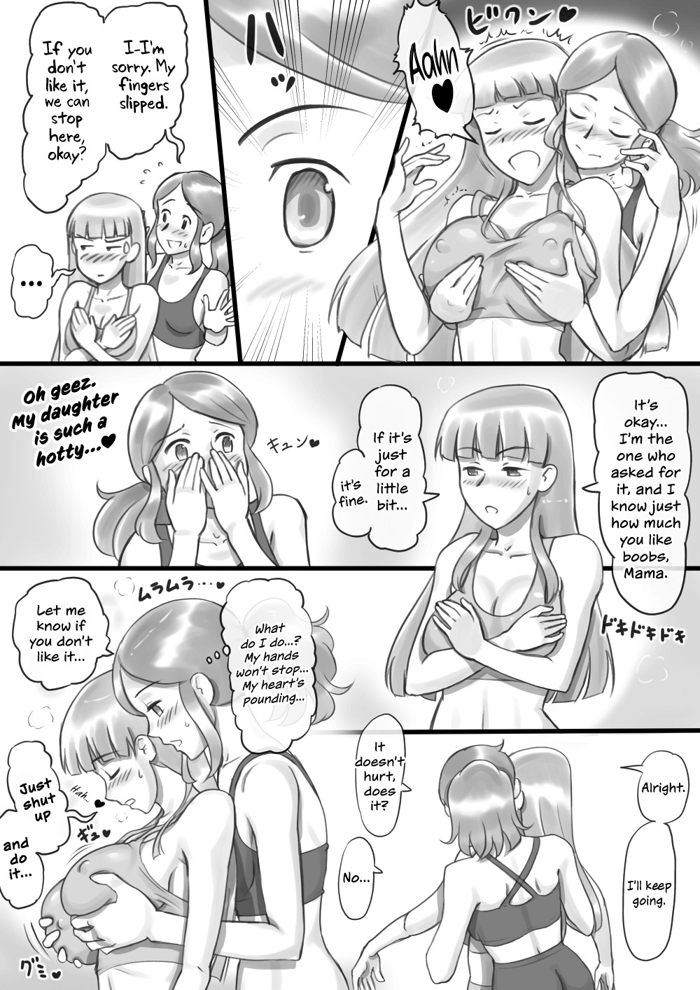 Girl on Mom: Secret Bust Lesson page 10