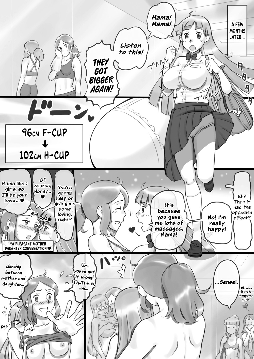 Girl on Mom: Secret Bust Lesson page 26