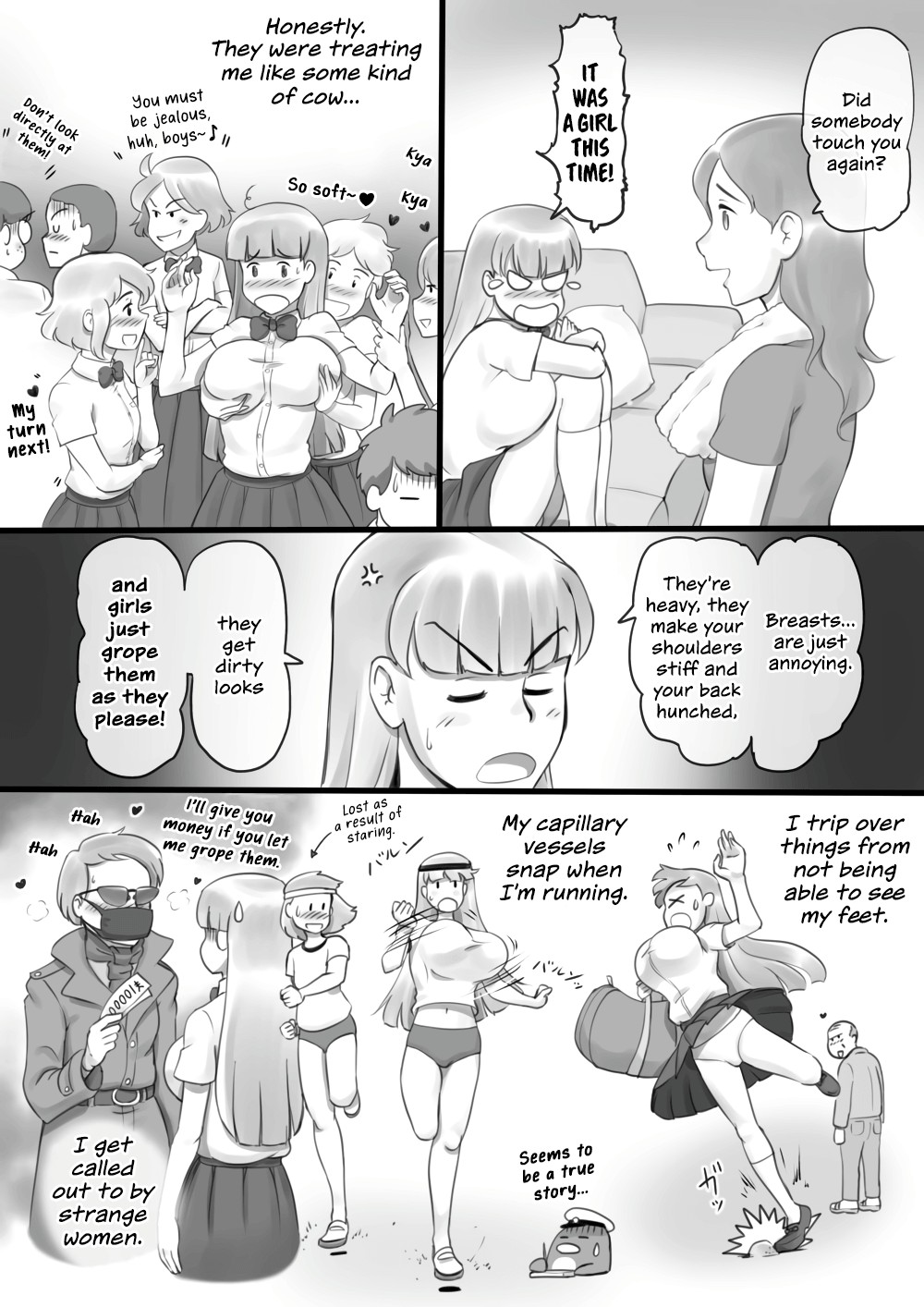 Girl on Mom: Secret Bust Lesson page 5