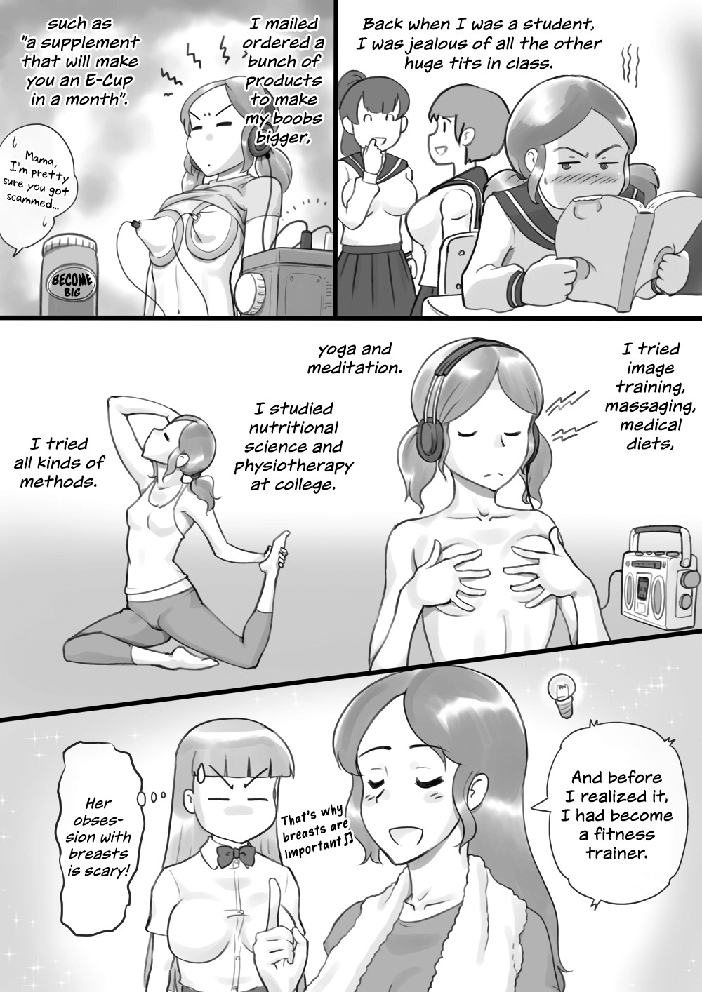 Girl on Mom: Secret Bust Lesson page 7