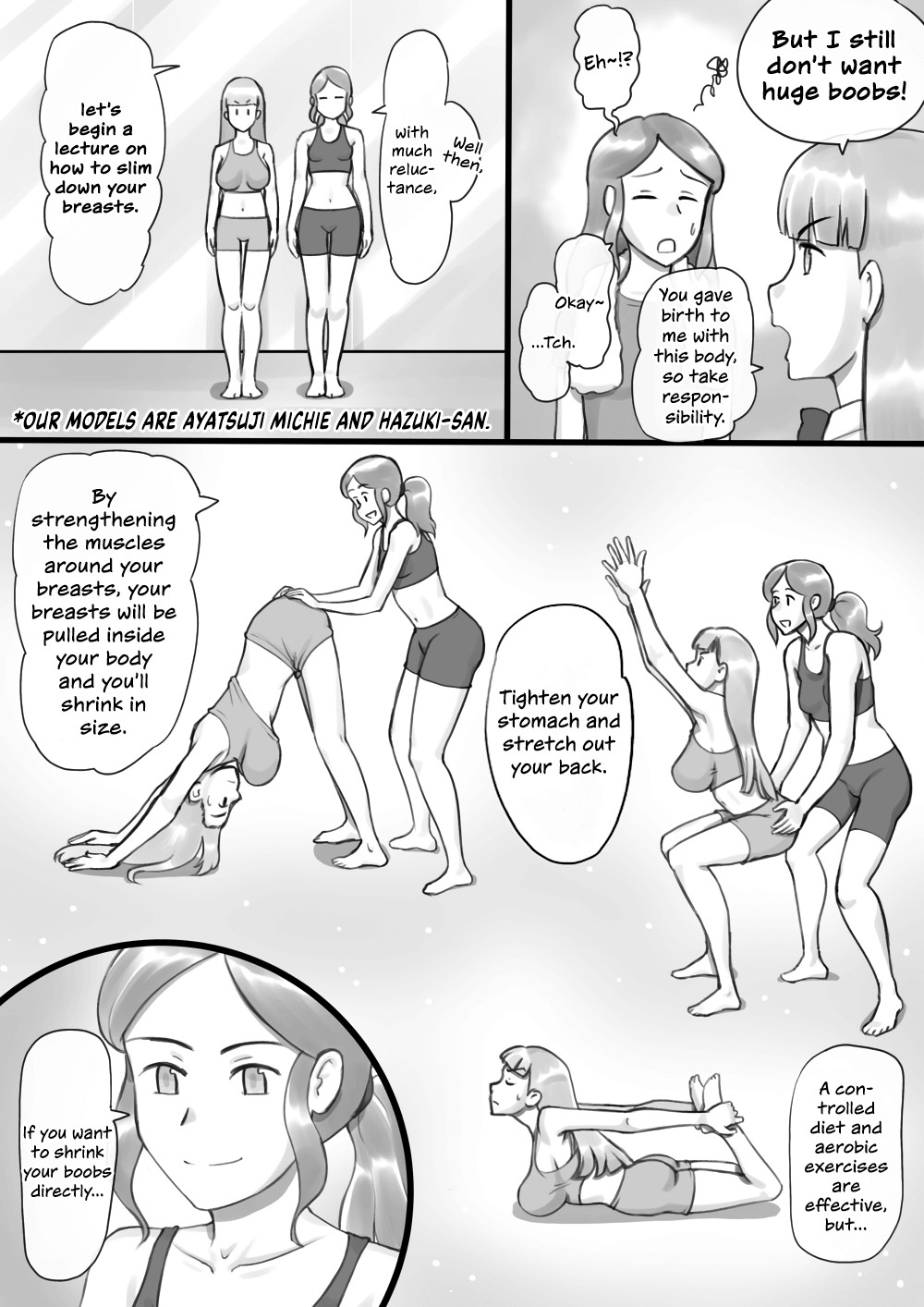 Girl on Mom: Secret Bust Lesson page 8