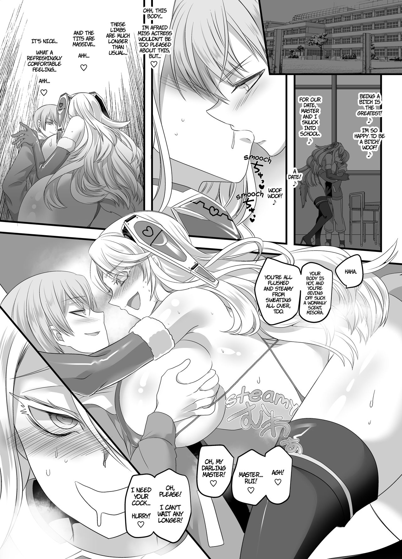 "Girlfriend" Cosplay 2: Euphoric Bitch Training page 21