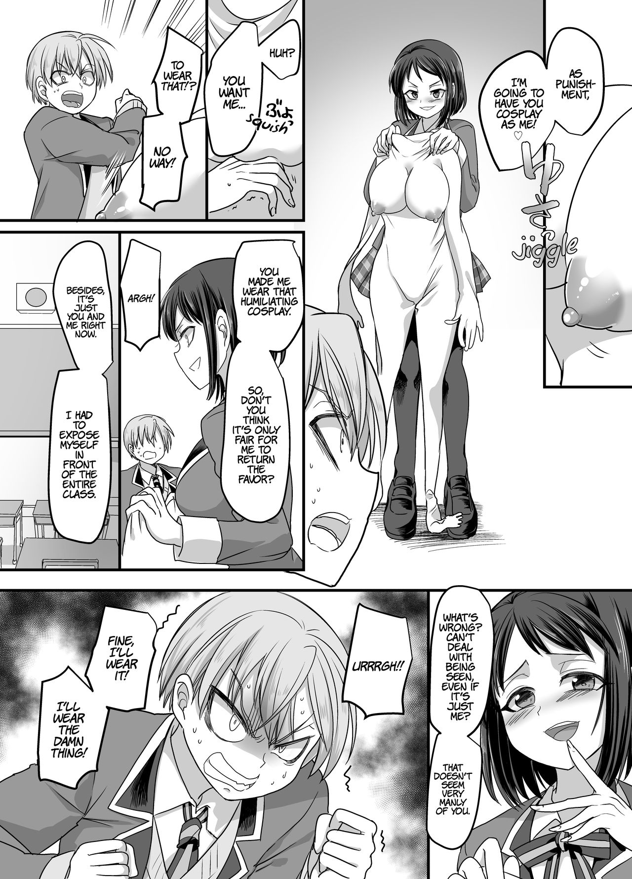 "Girlfriend" Cosplay: Humiliating Feminization Training page 5
