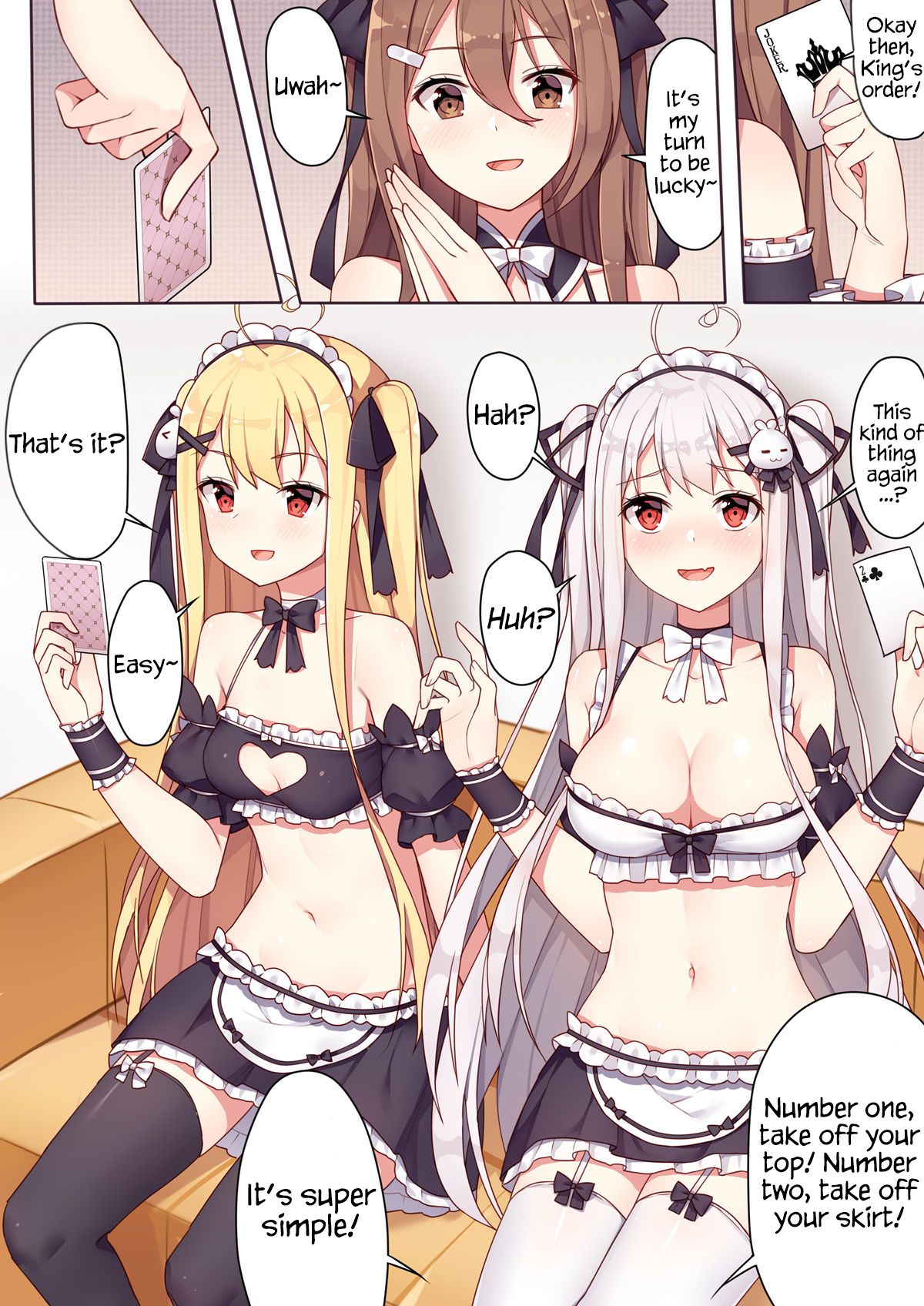 Girls and the King's Tea Party page 4