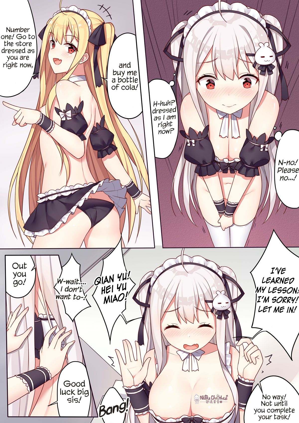 Girls and the King's Tea Party page 8