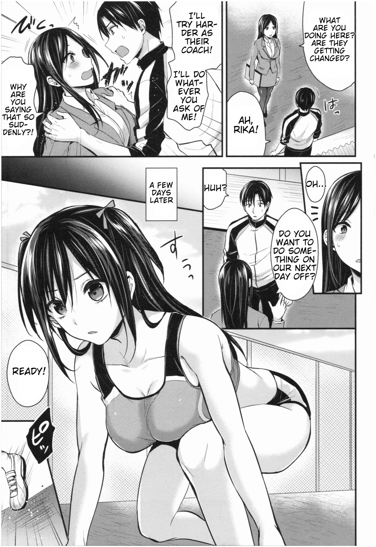 Girls' Athletics Club Harem Training Ch. 1-7 page 130