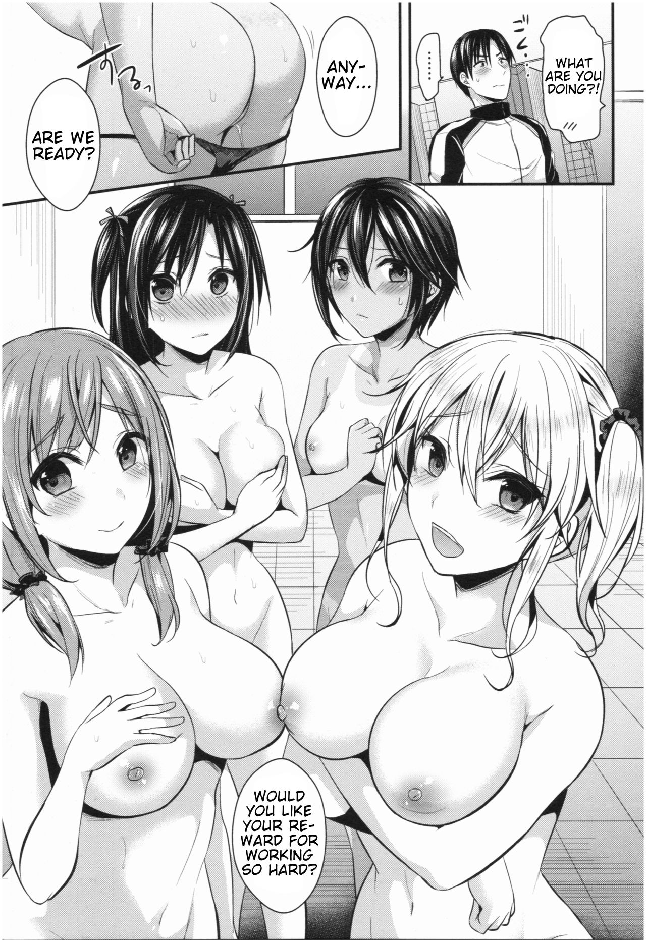 Girls' Athletics Club Harem Training Ch. 1-7 page 136