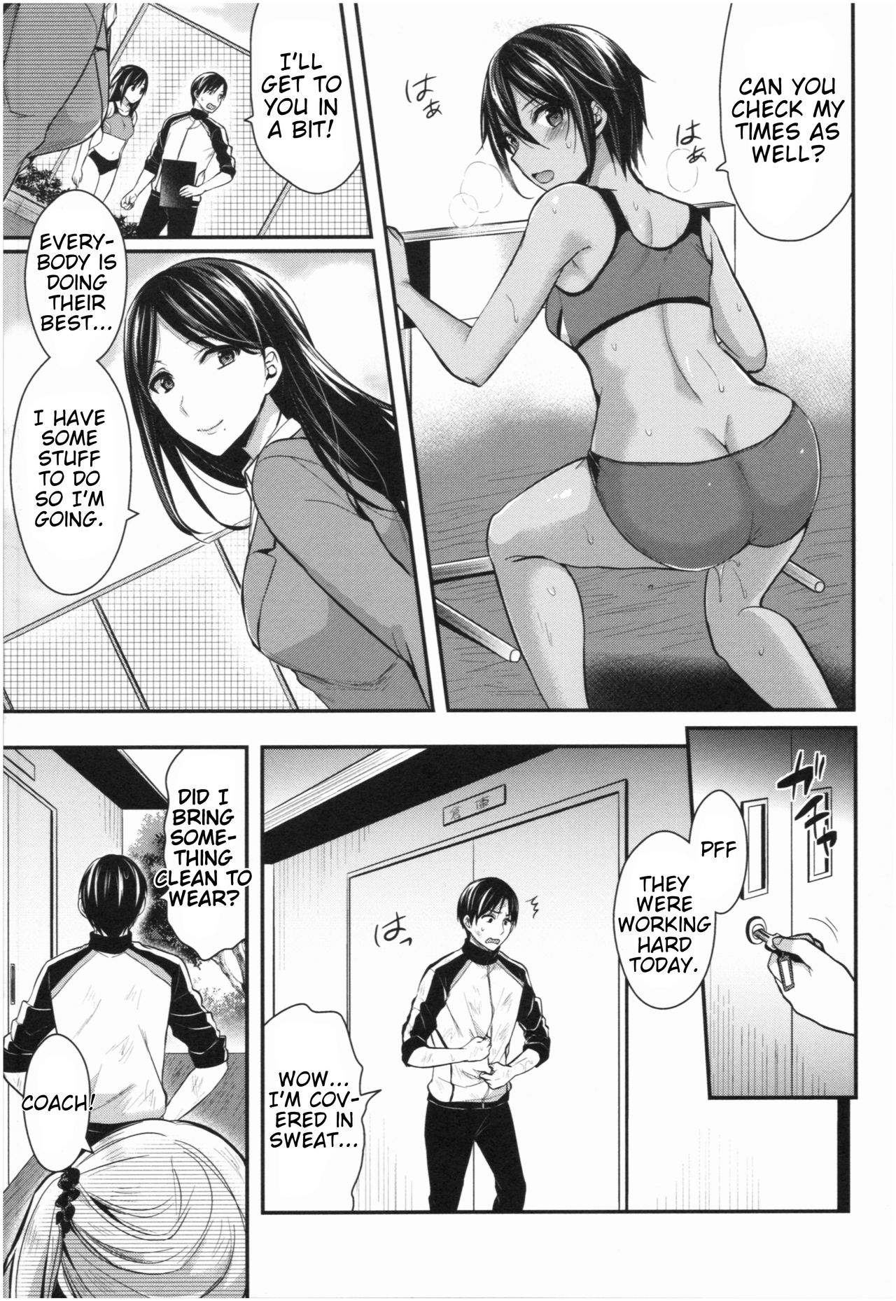 Girls' Athletics Club Harem Training page 132