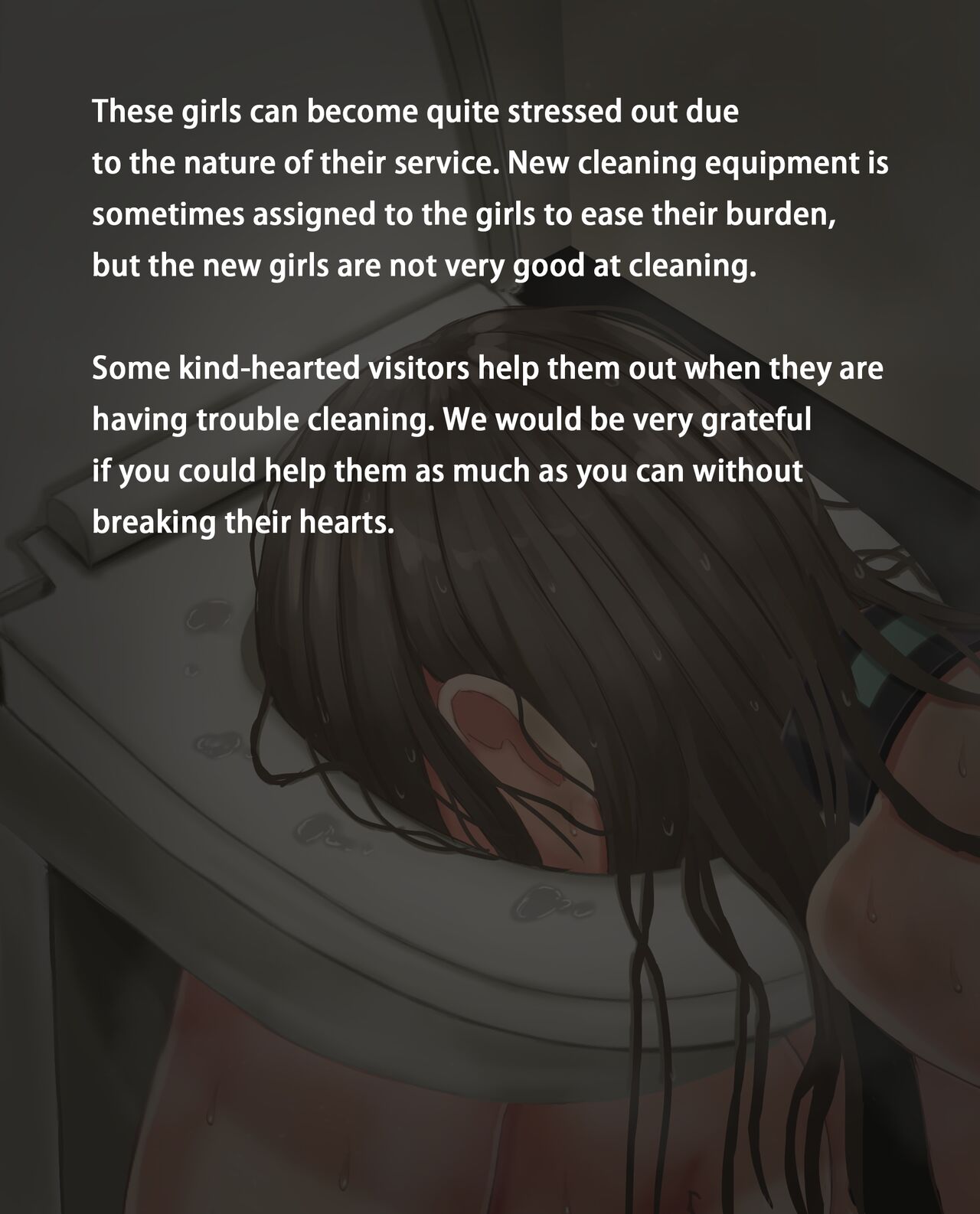 Girls Exhibition Hall: Attendants, Bathrooms, Punishment Cell, and Wall of Female Genitalia page 101