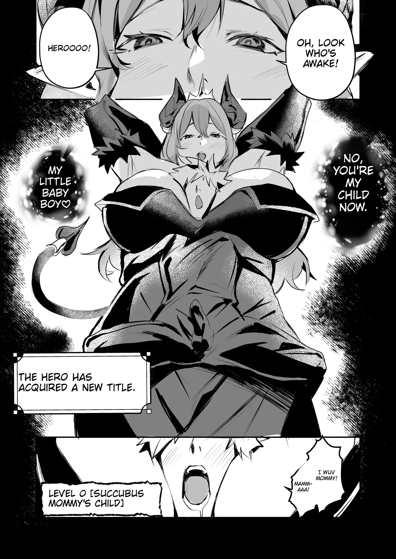 Give It All to Succubus Mommy, Hero-sama page 14