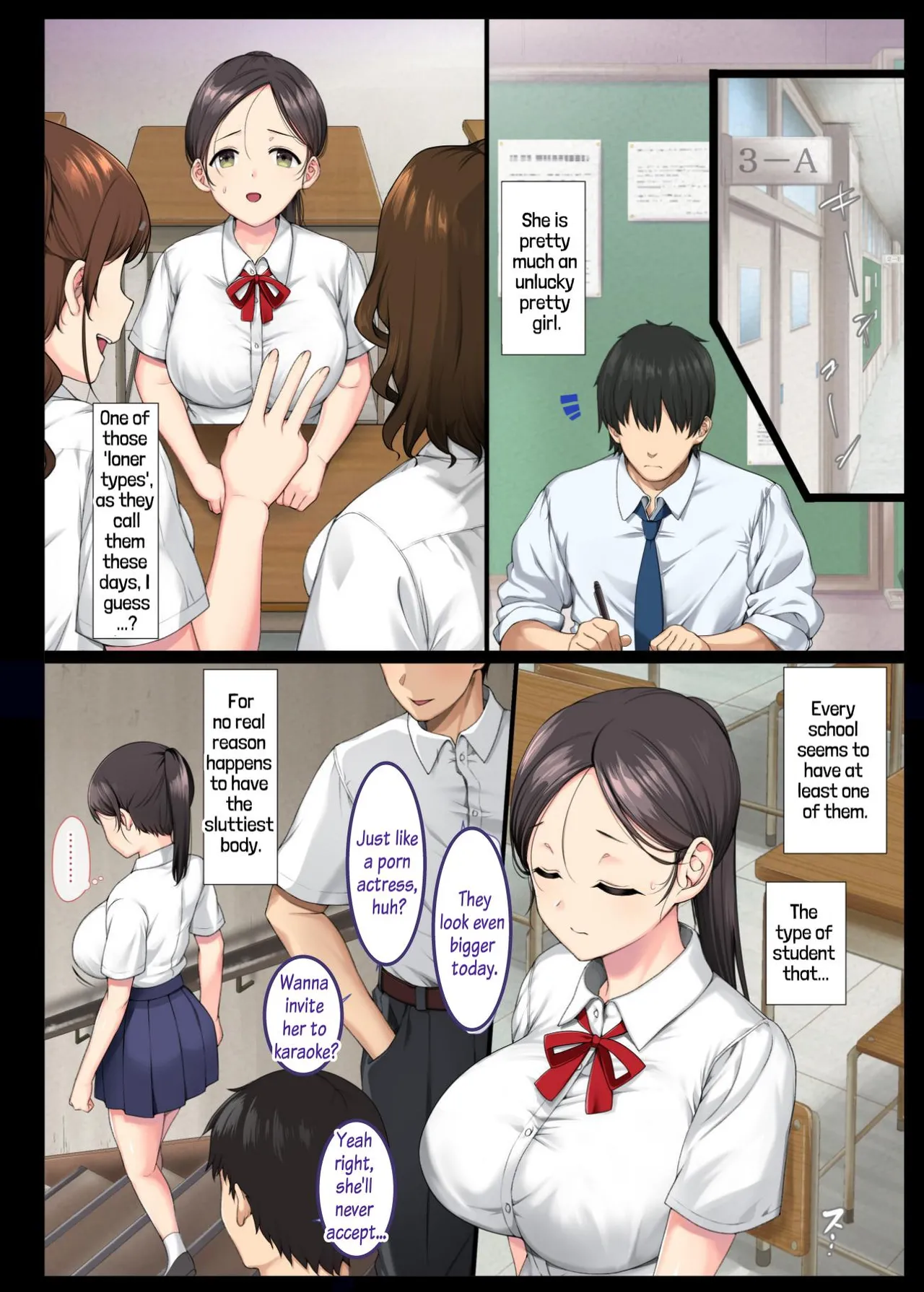 Gloomy Girl with a Sexy Body Cums like Crazy when her Teacher Fucks Her 1 page 4