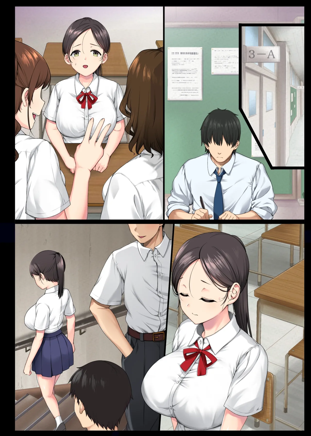 Gloomy Girl with a Sexy Body Cums like Crazy when her Teacher Fucks Her 1 page 47