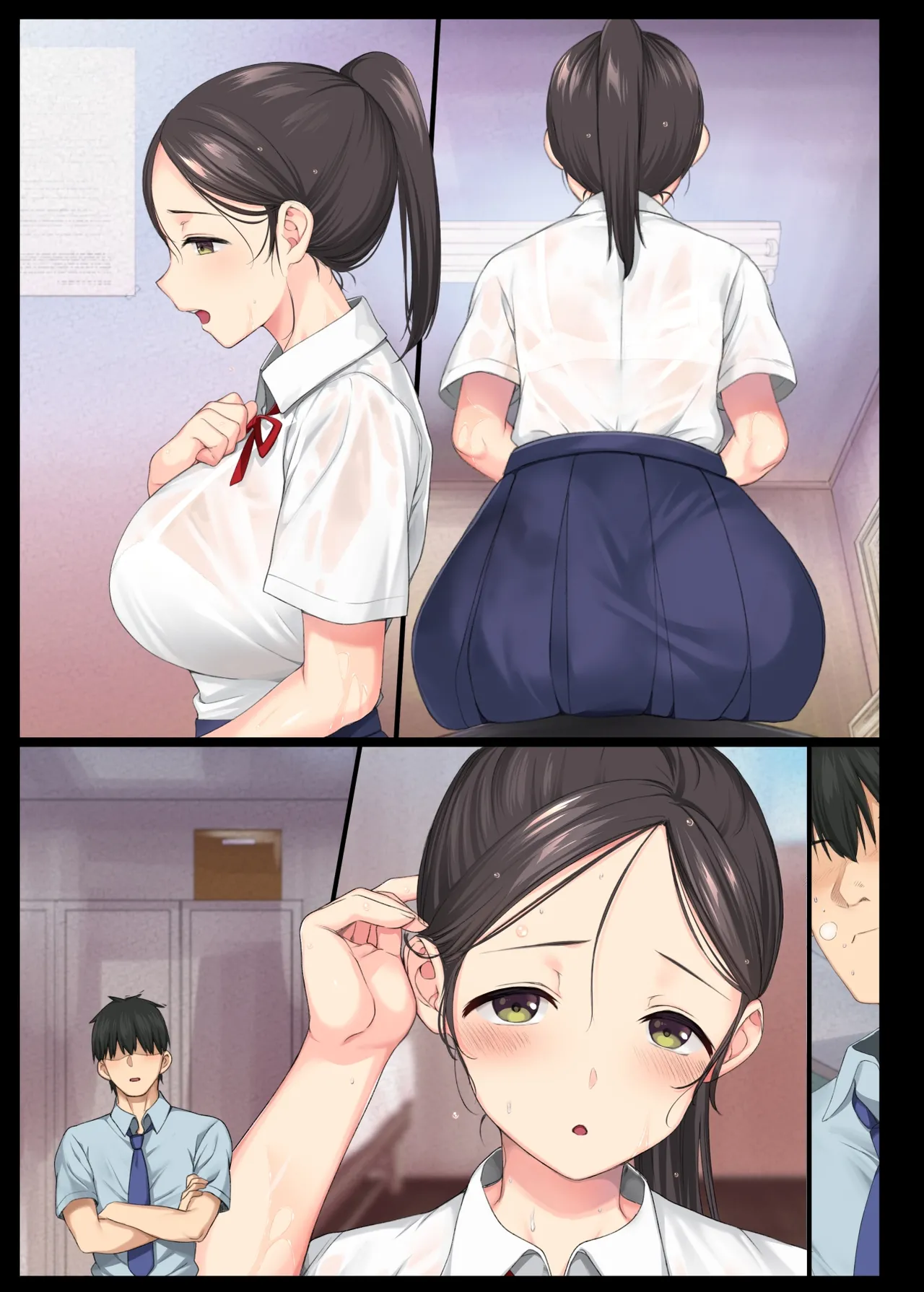 Gloomy Girl with a Sexy Body Cums like Crazy when her Teacher Fucks Her 1 page 52