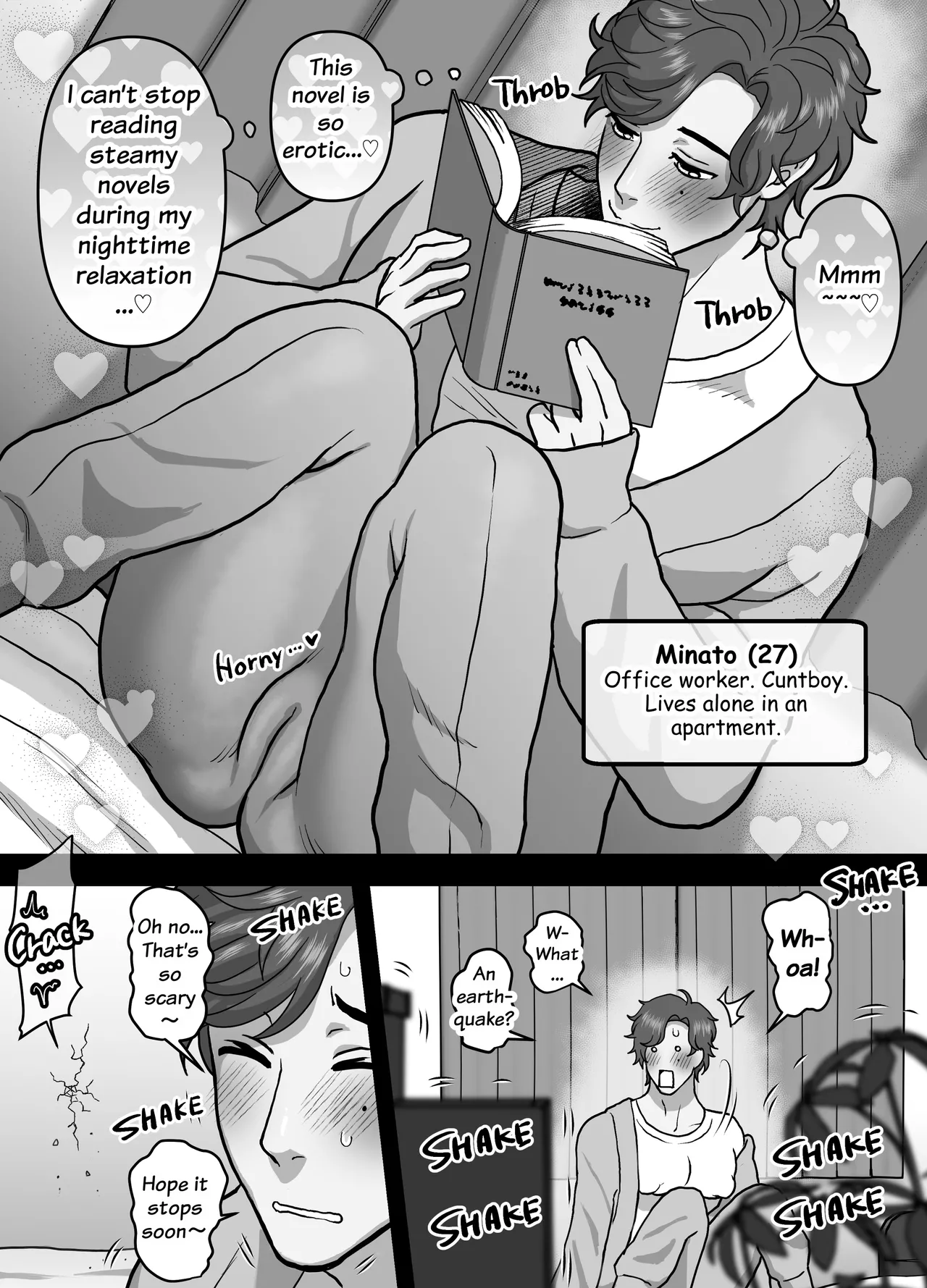 Gloryhole Sex with the Cuntboy Neighbor page 2