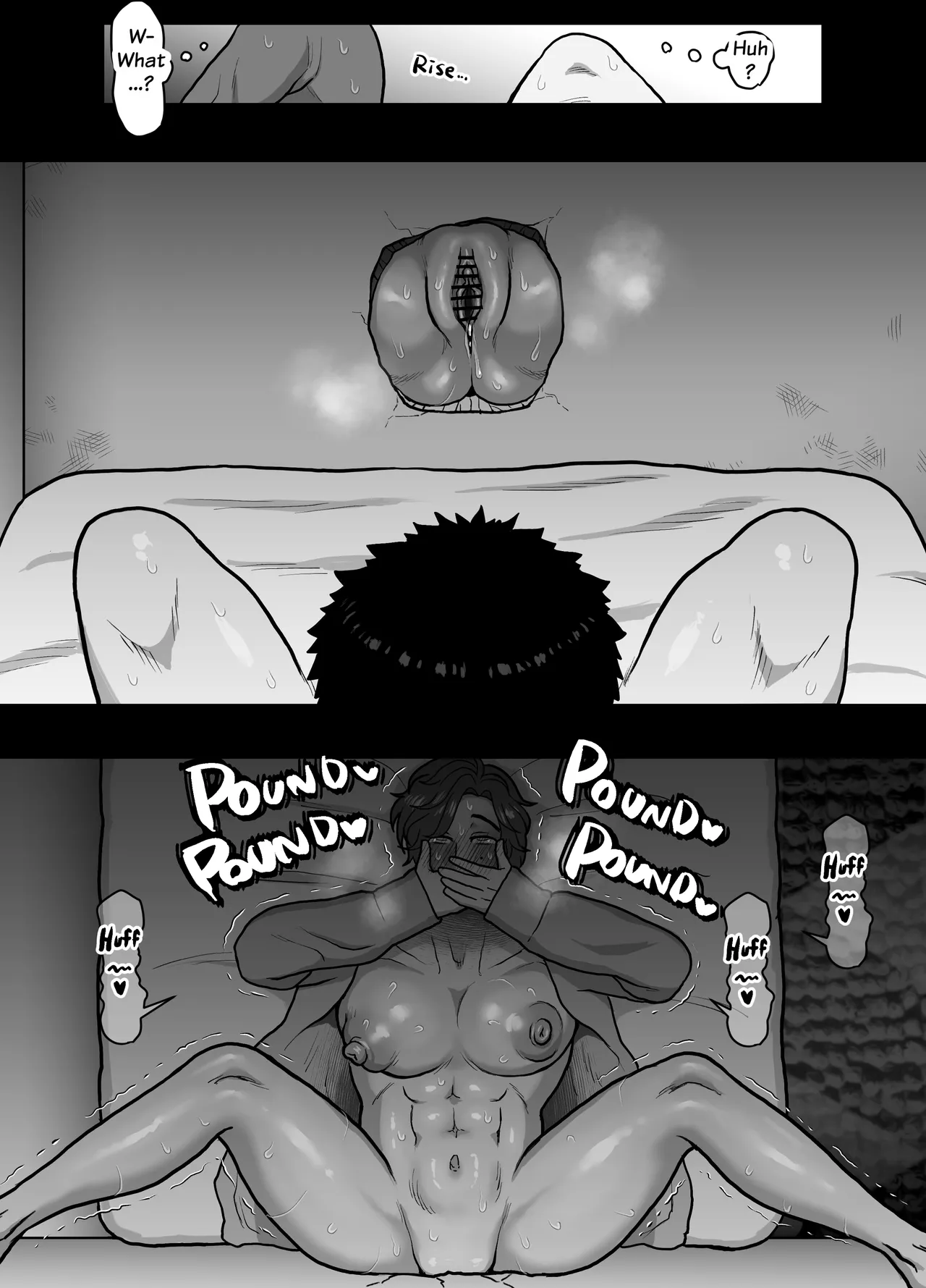 Gloryhole Sex with the Cuntboy Neighbor page 21