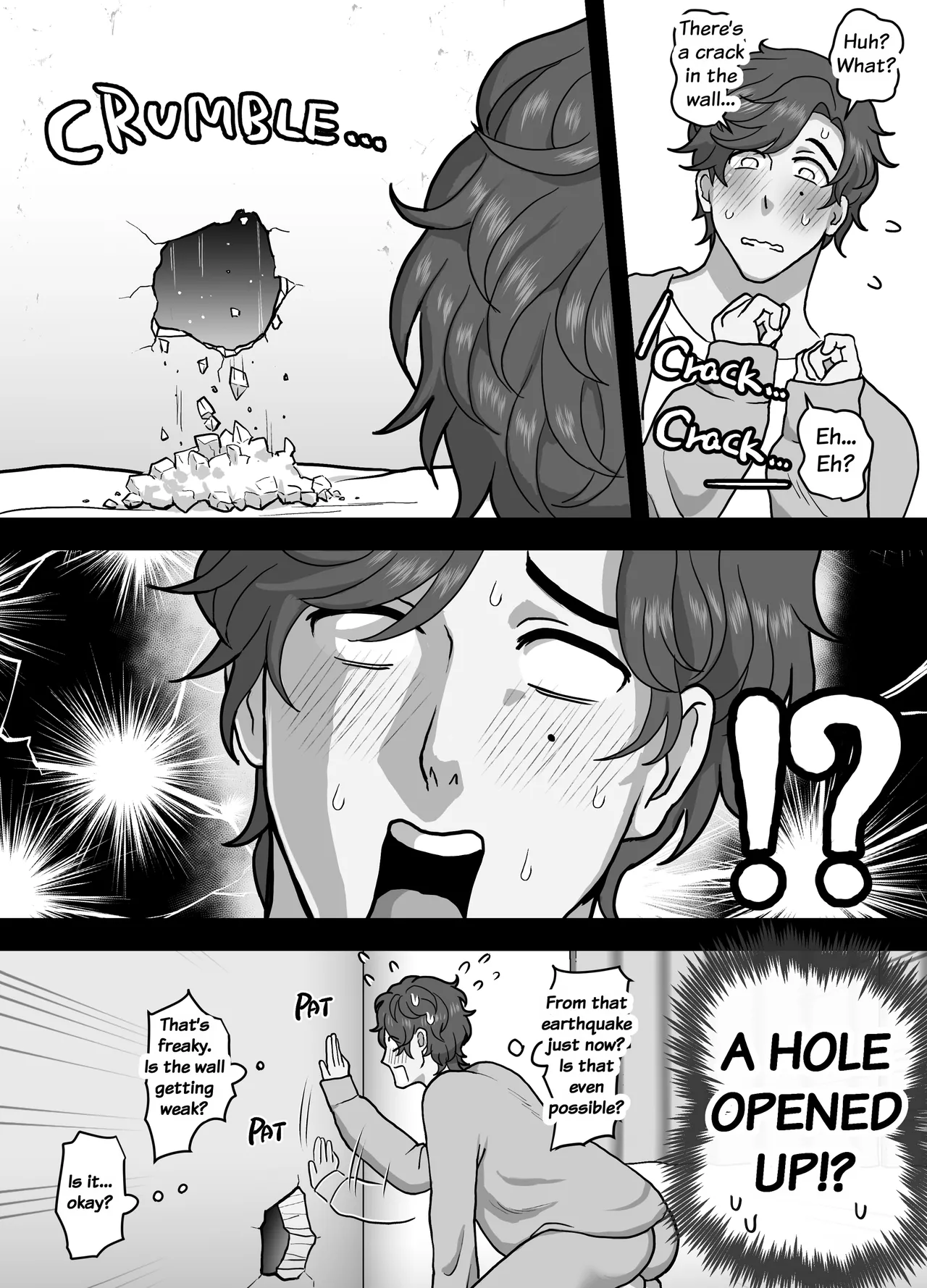 Gloryhole Sex with the Cuntboy Neighbor page 3