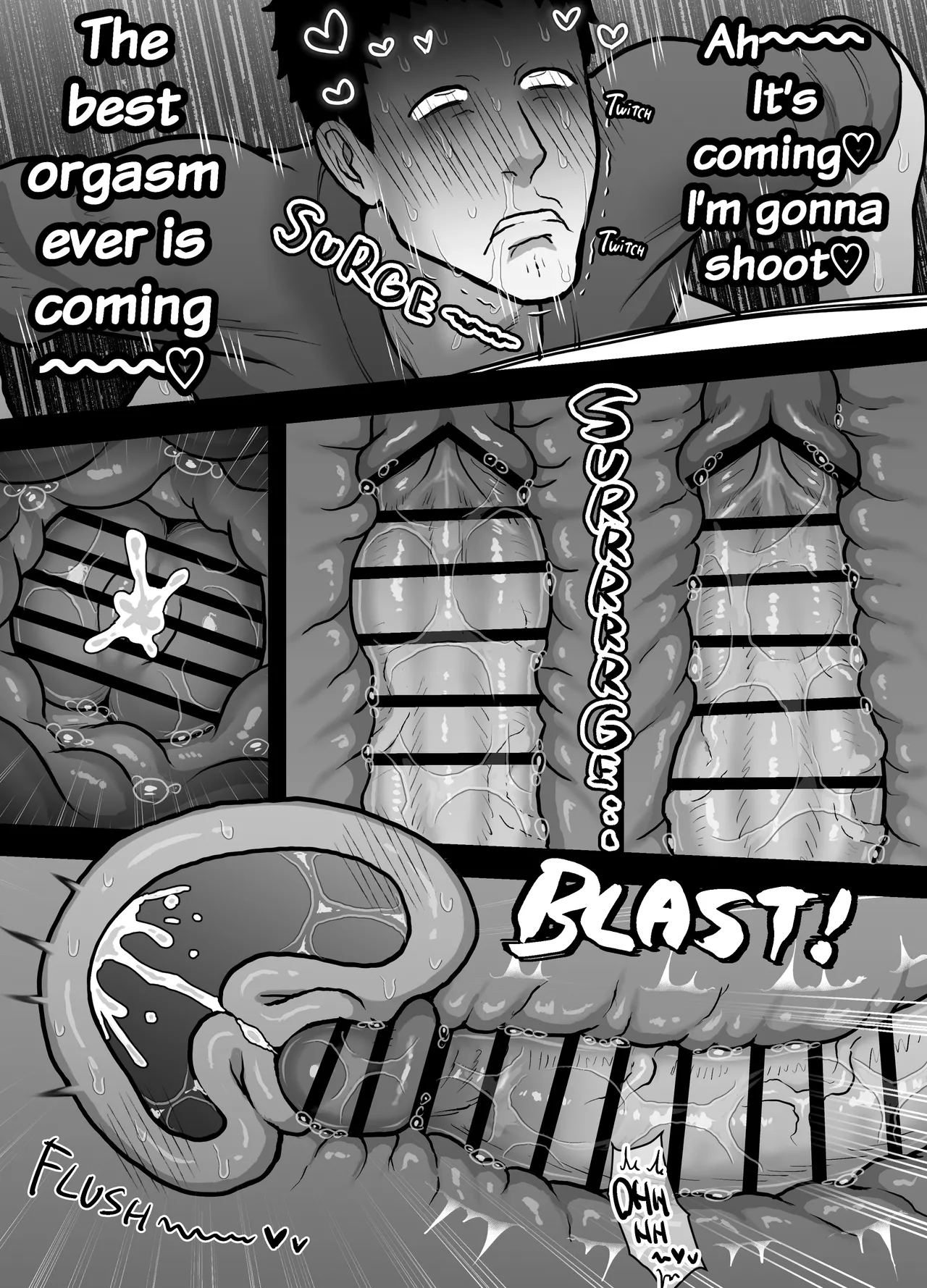 Gloryhole Sex with the Cuntboy Neighbor page 36