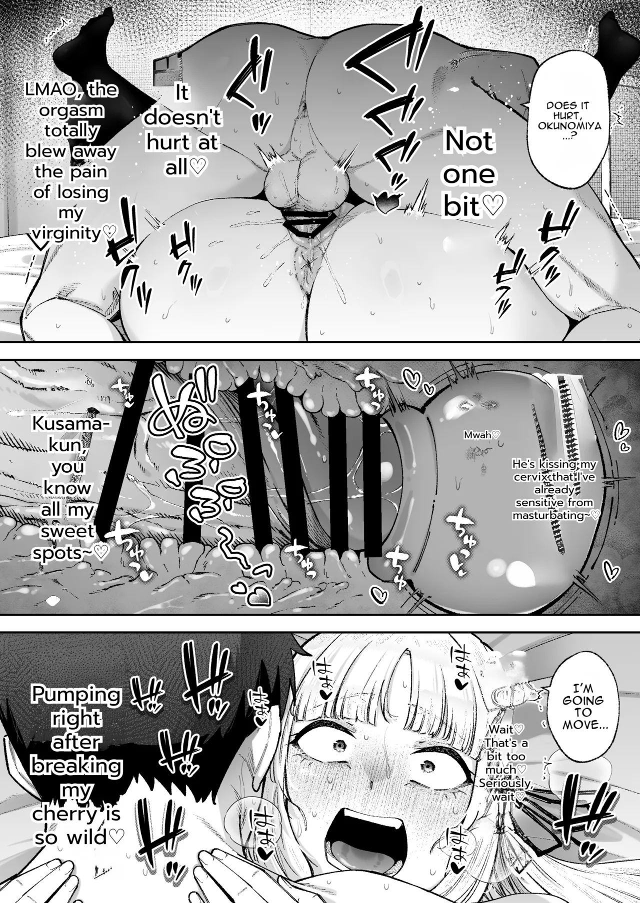 Go For It, You Horny Idiot Rich Girl! ~It's Only Natural That a Socialite Like Me Would Have Her Way With a Well-Endowed Commoner!~ page 43