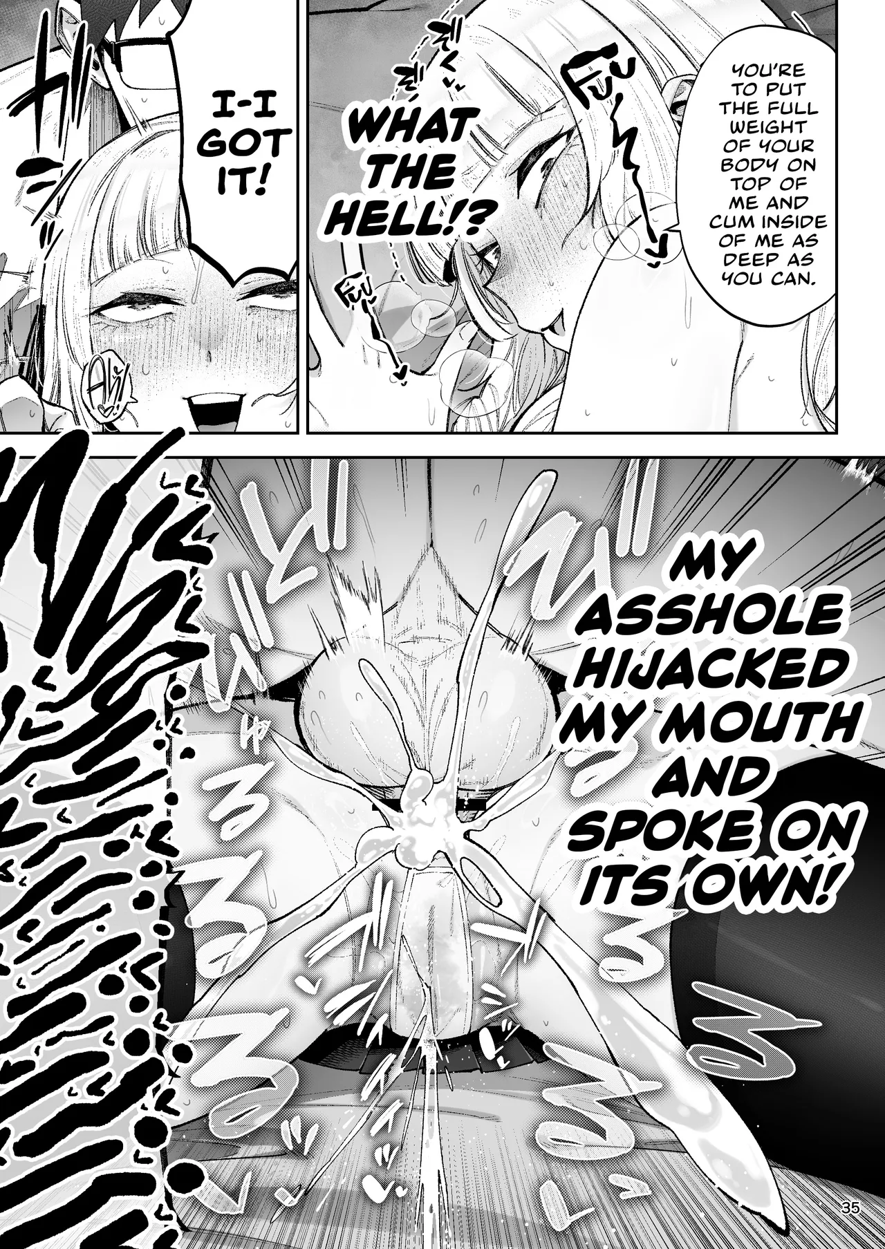 Go For It! You Stupid, Sexy Young Lady! page 37