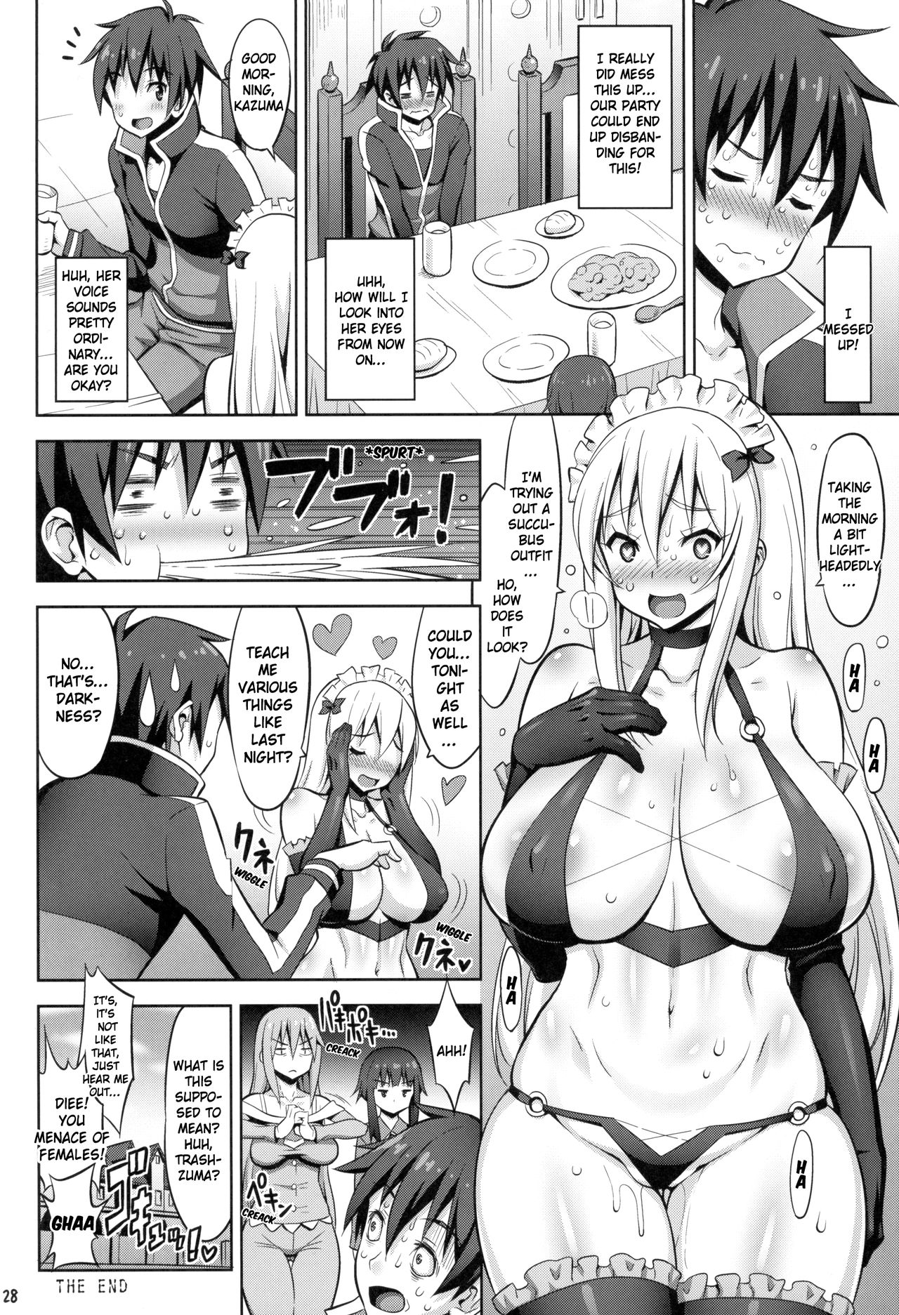 God’s blessings on these sluttish, hanging tits! -Konotiti- page 28