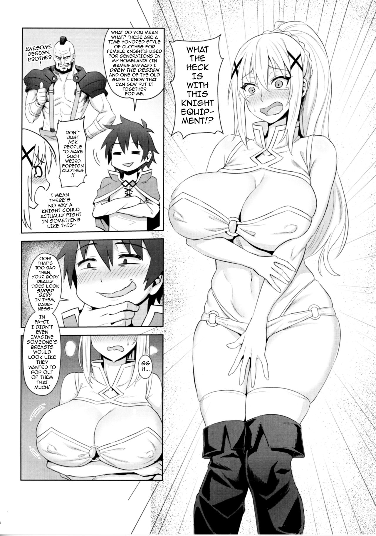 God’s Blessings on This Corrupted Female Knight! page 7