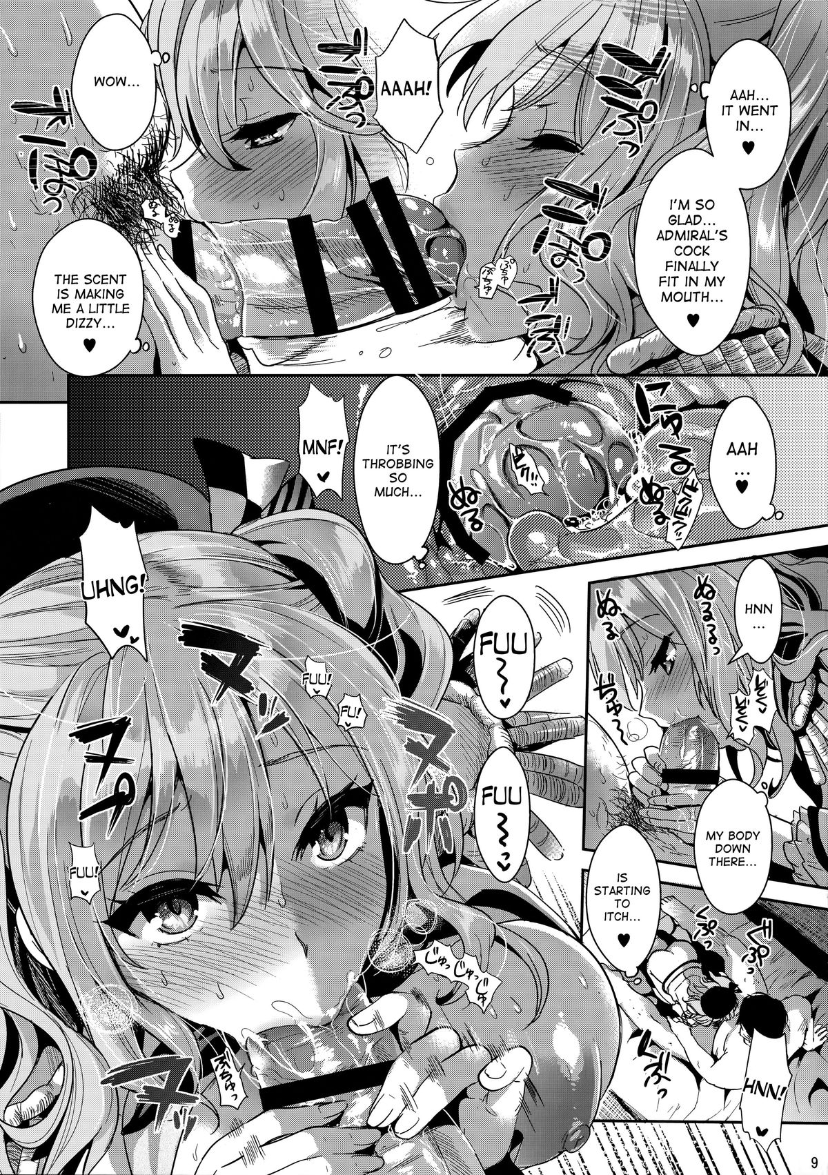 Gohoushi Tantou no Kashima desu page 8