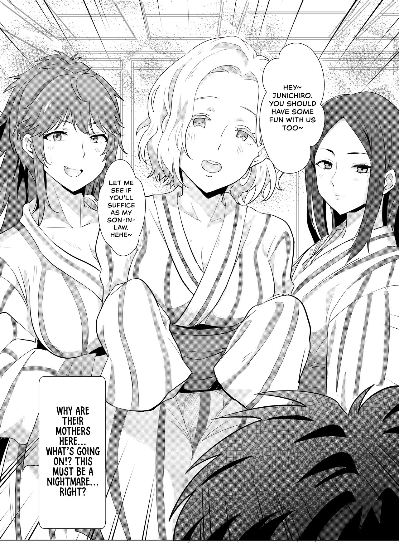 Going On A Hotspring Trip With Tomos Mom And Her Friends! page 6
