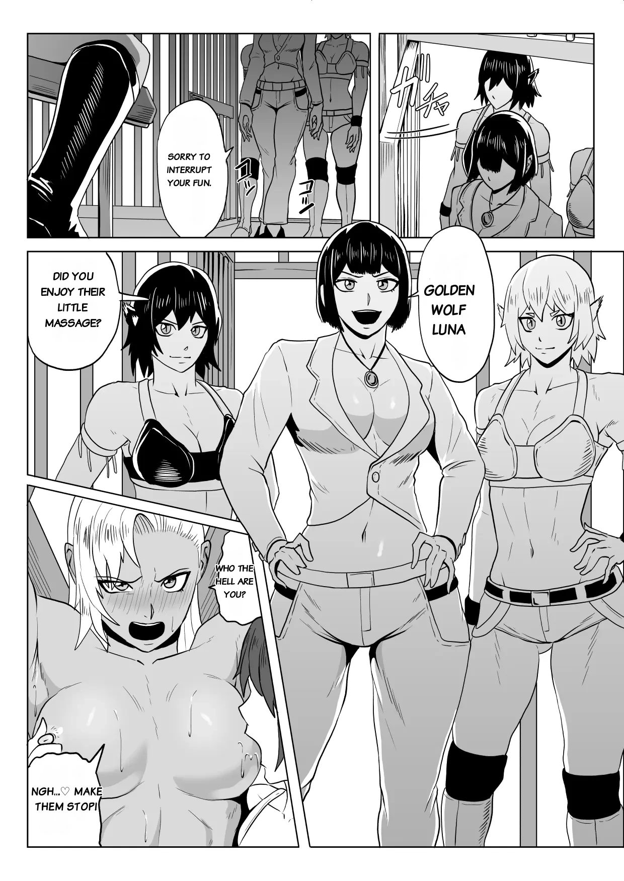 Golden Wolf Luna Kutsujoku ProWres 2 page 3