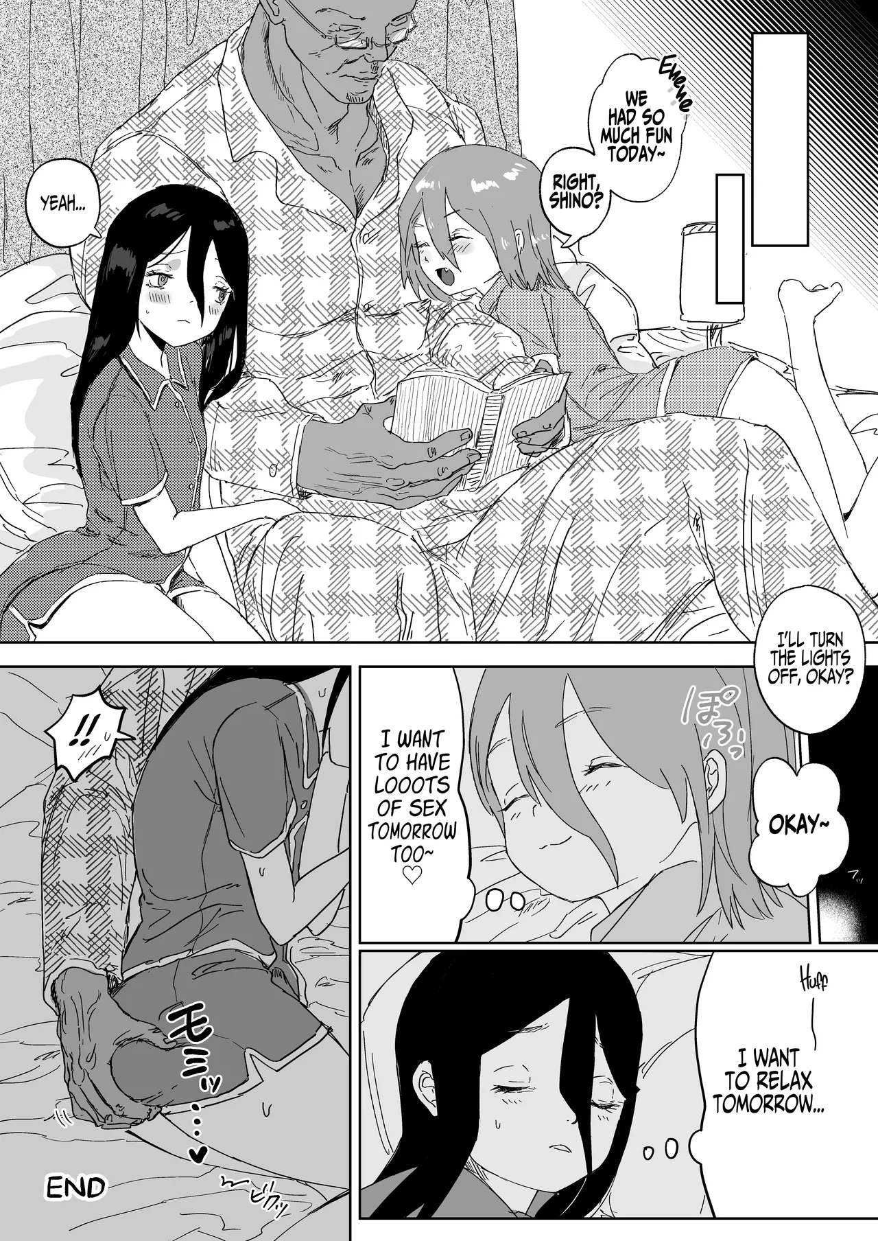 Goshujinsama to Ecchi ga daisuki na Otoko no Ko o Mimamoru Hon page 38