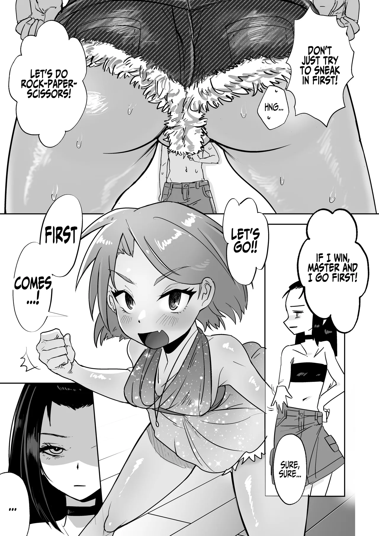 Goshujinsama to Ecchi ga daisuki na Otoko no Ko o Mimamoru Hon page 5