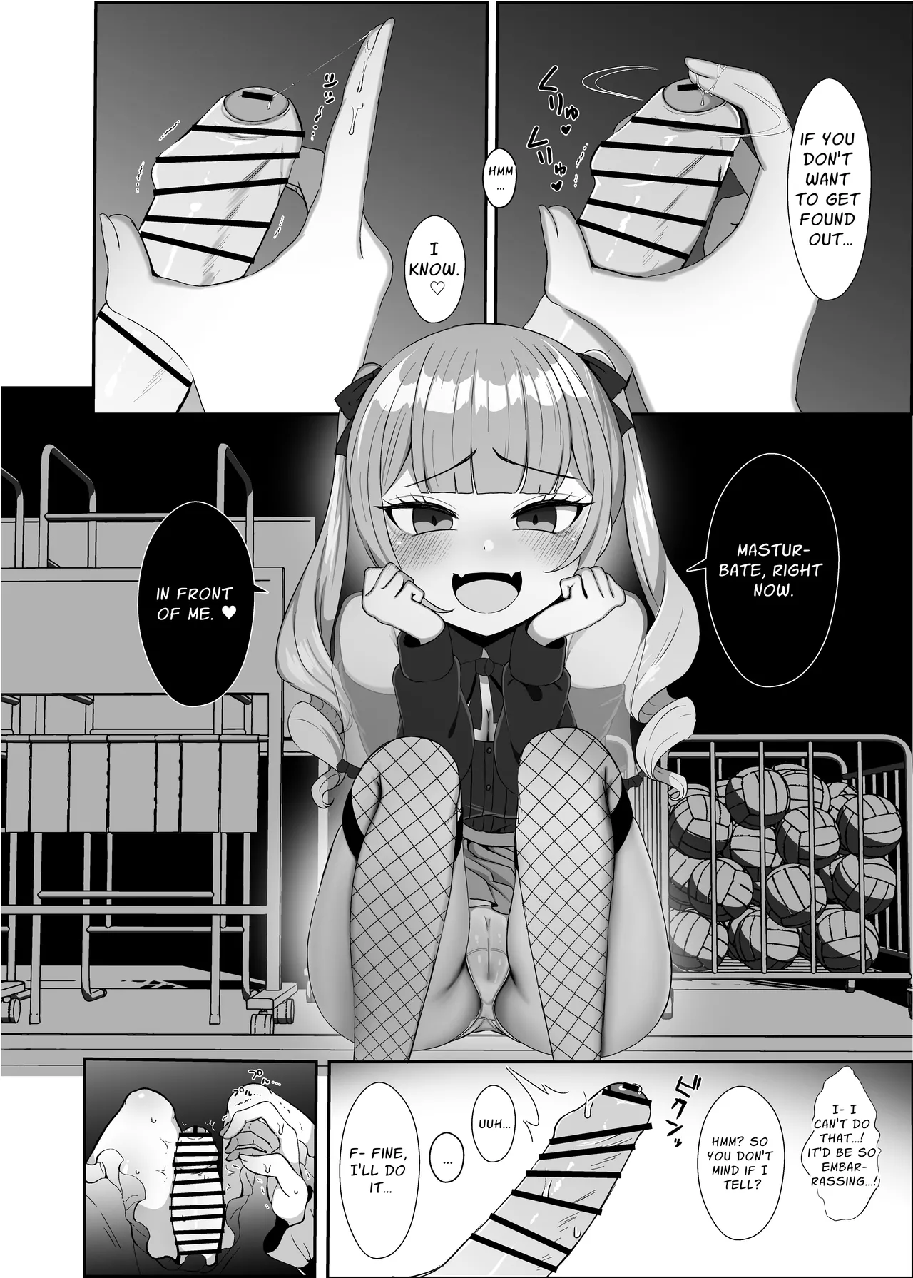 Gothic Fashion Futanari vs Jirai-kei Style Provocateur ~Tables Turn on the Blackmailer~ page 11