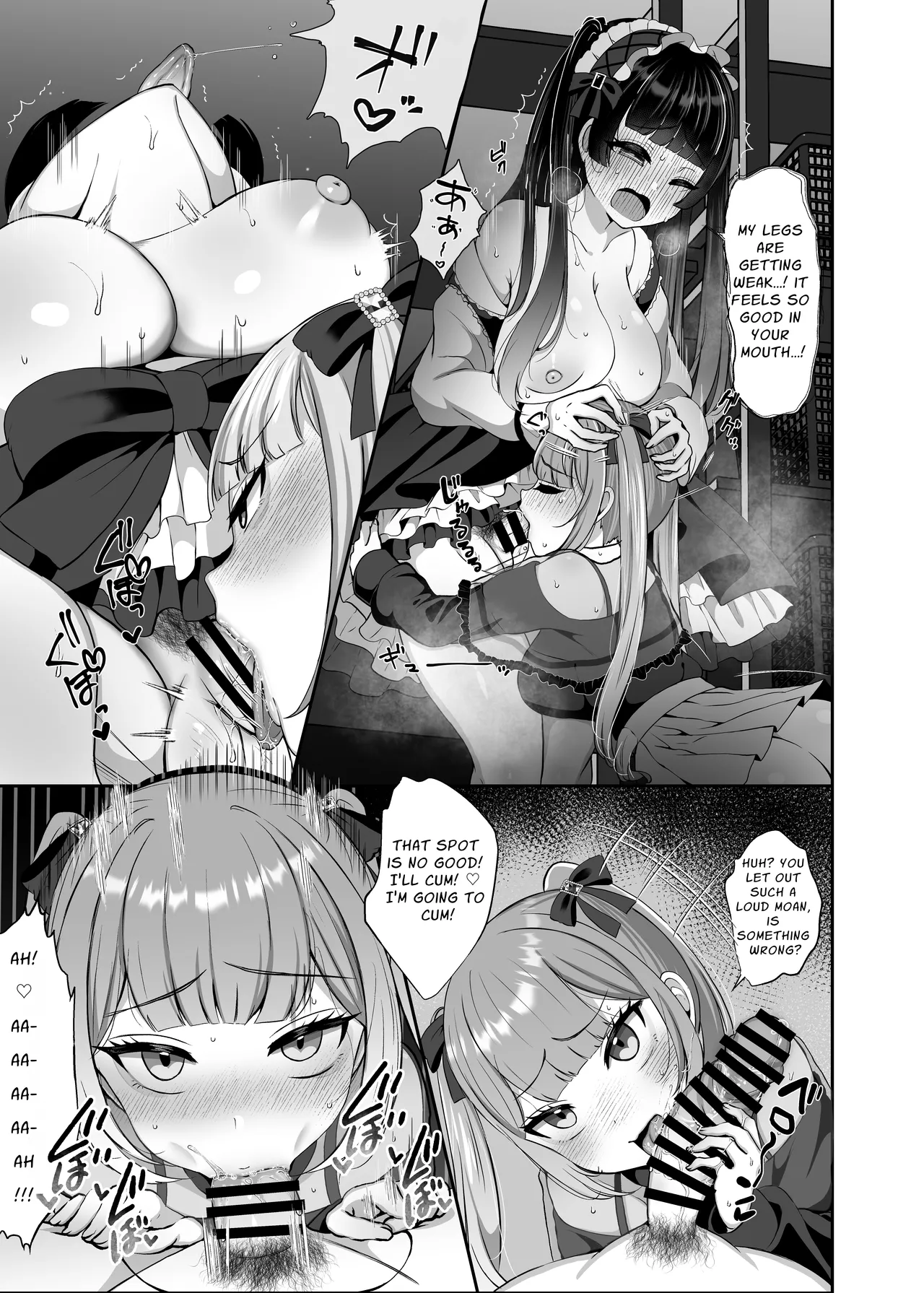 Gothic Fashion Futanari vs Jirai-kei Style Provocateur ~Tables Turn on the Blackmailer~ page 28