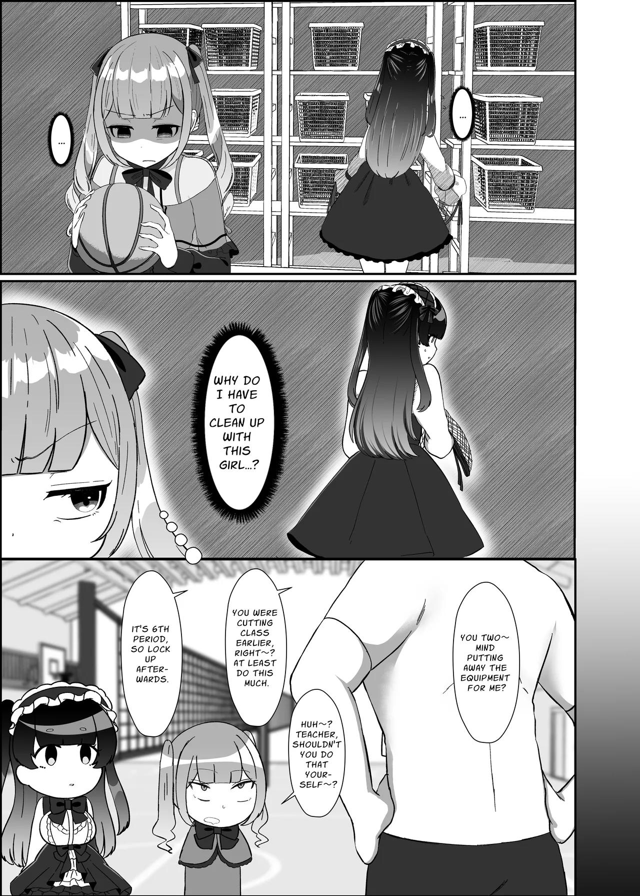 Gothic Fashion Futanari vs Jirai-kei Style Provocateur ~Tables Turn on the Blackmailer~ page 4