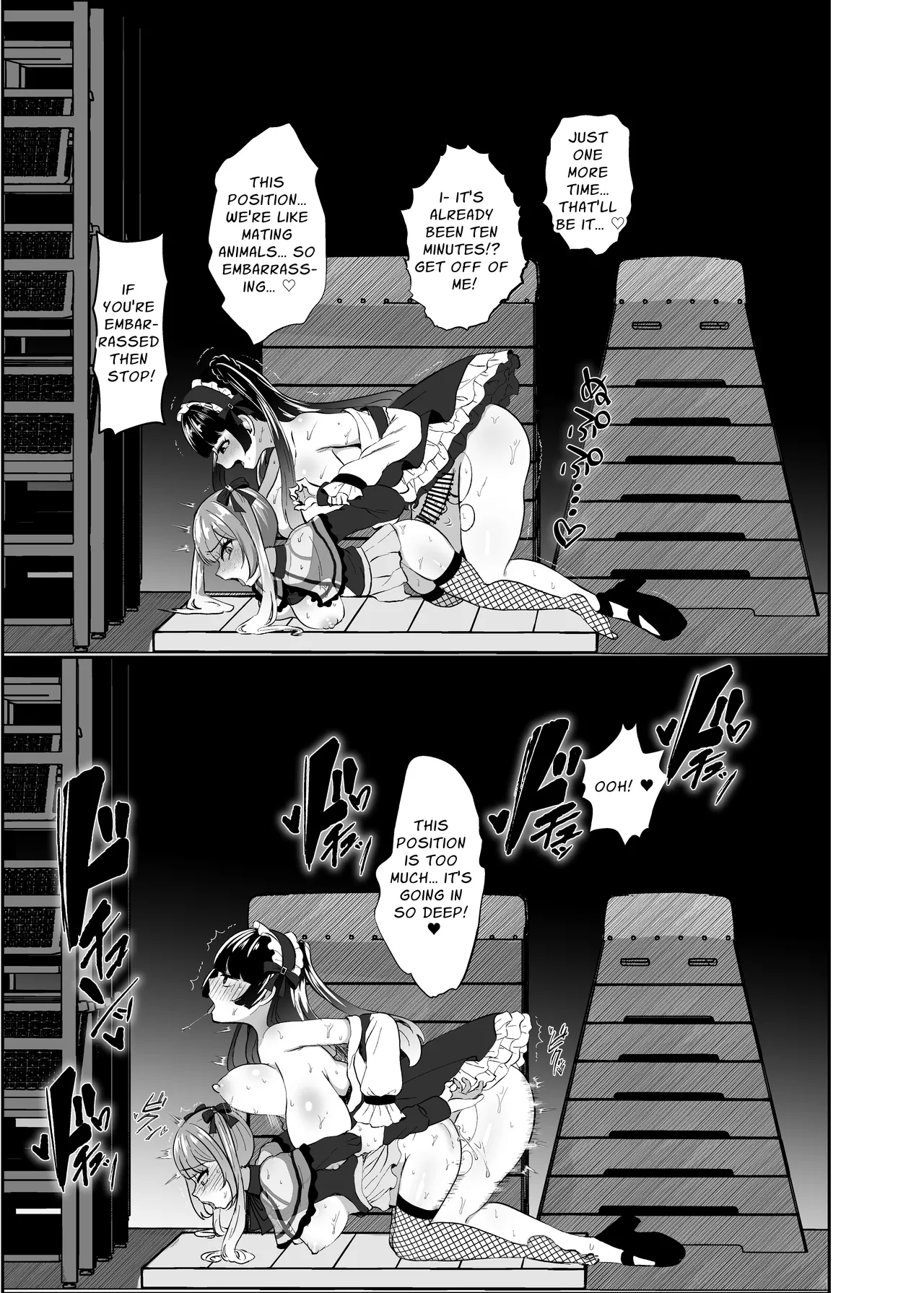 Gothic Fashion Futanari vs Jirai-kei Style Provocateur ~Tables Turn on the Blackmailer~ page 40