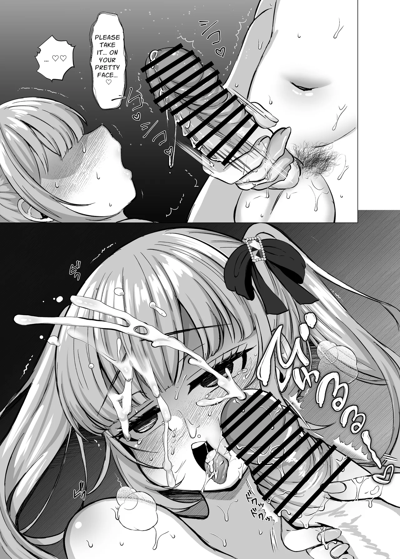 Gothic Fashion Futanari vs Jirai-kei Style Provocateur ~Tables Turn on the Blackmailer~ page 54