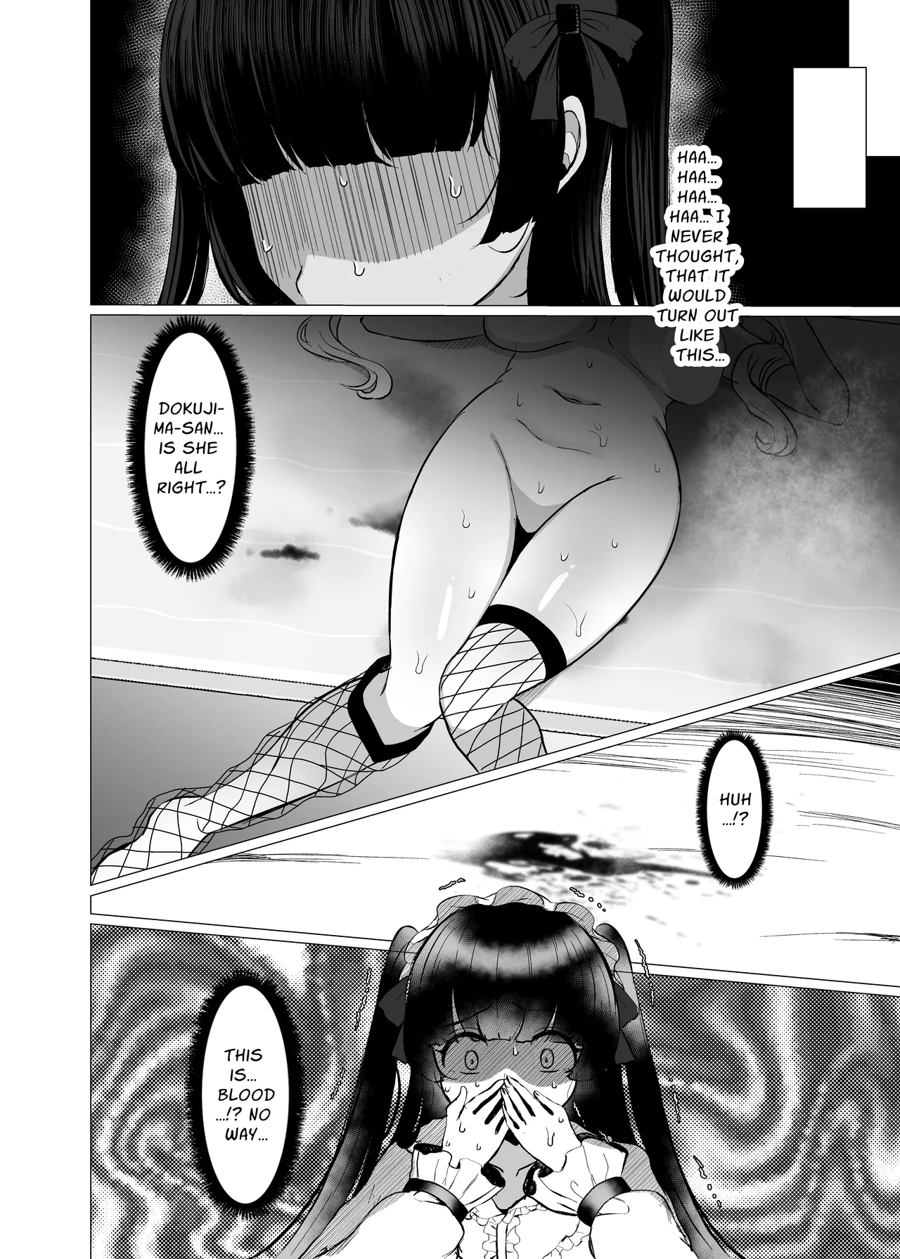 Gothic Fashion Futanari vs Jirai-kei Style Provocateur ~Tables Turn on the Blackmailer~ page 57
