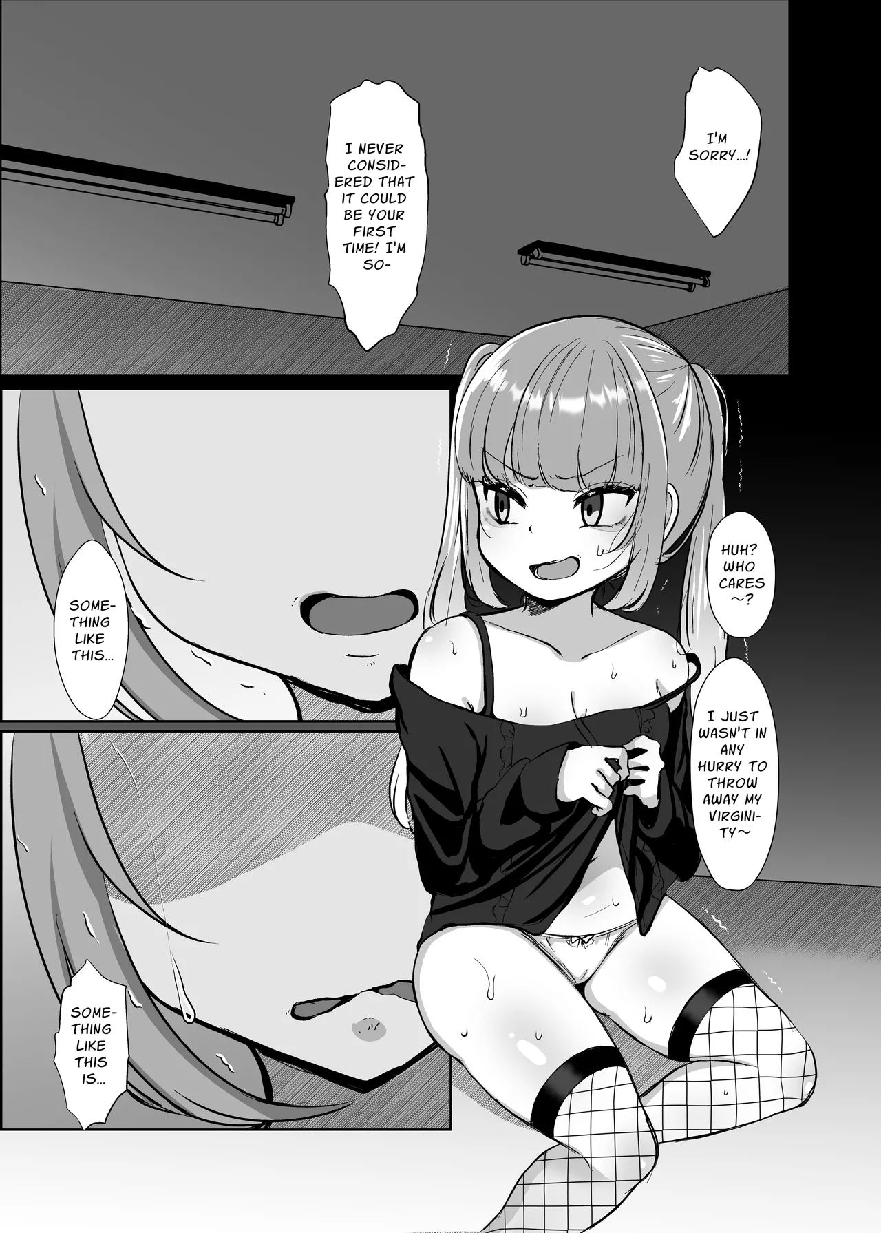 Gothic Fashion Futanari vs Jirai-kei Style Provocateur ~Tables Turn on the Blackmailer~ page 58