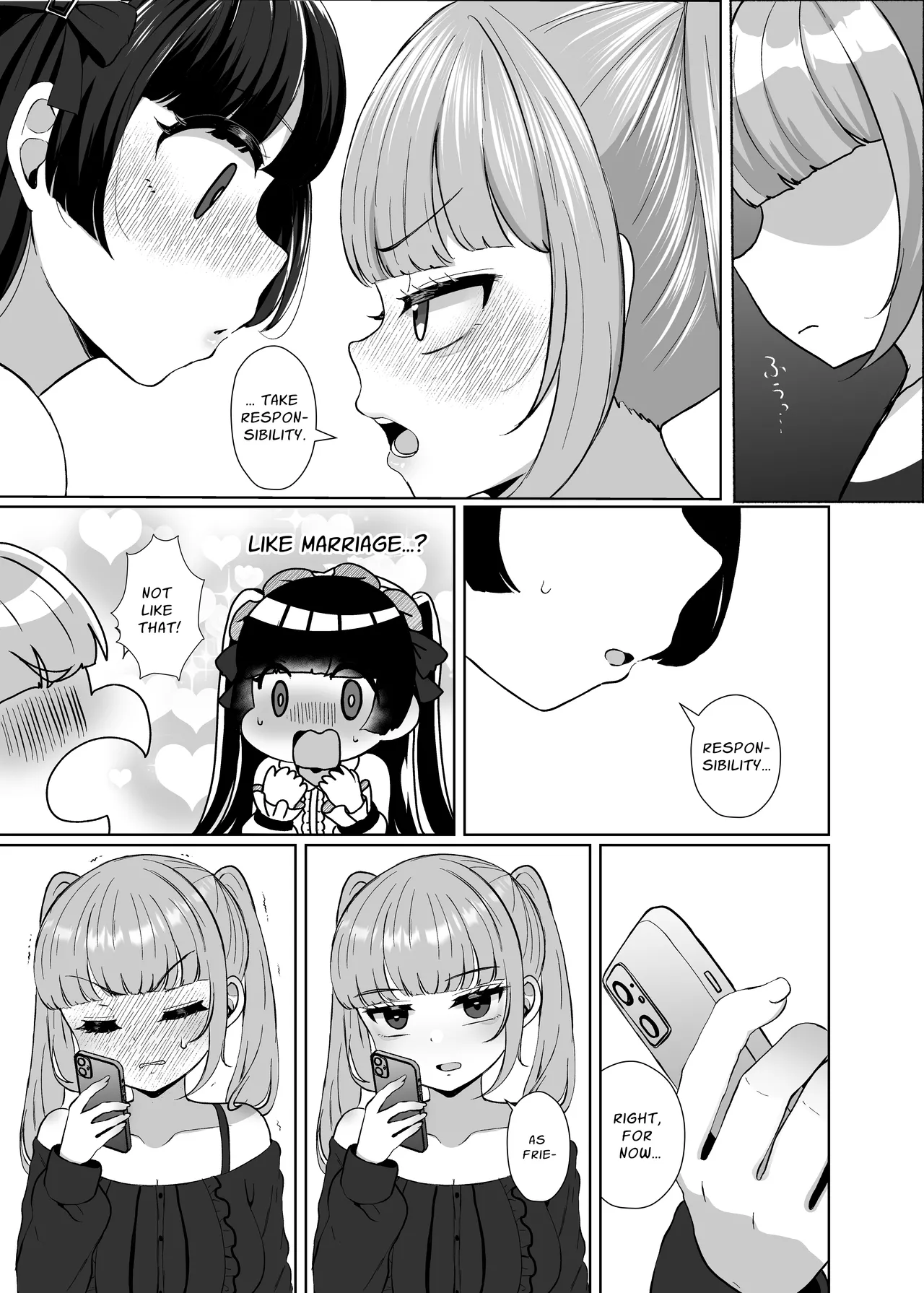Gothic Fashion Futanari vs Jirai-kei Style Provocateur ~Tables Turn on the Blackmailer~ page 60