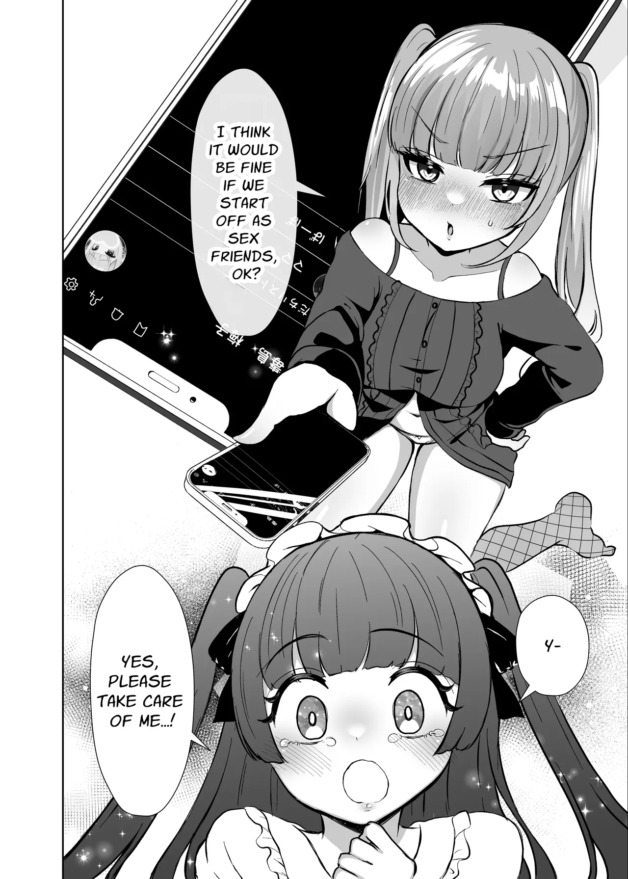 Gothic Fashion Futanari vs Jirai-kei Style Provocateur ~Tables Turn on the Blackmailer~ page 61