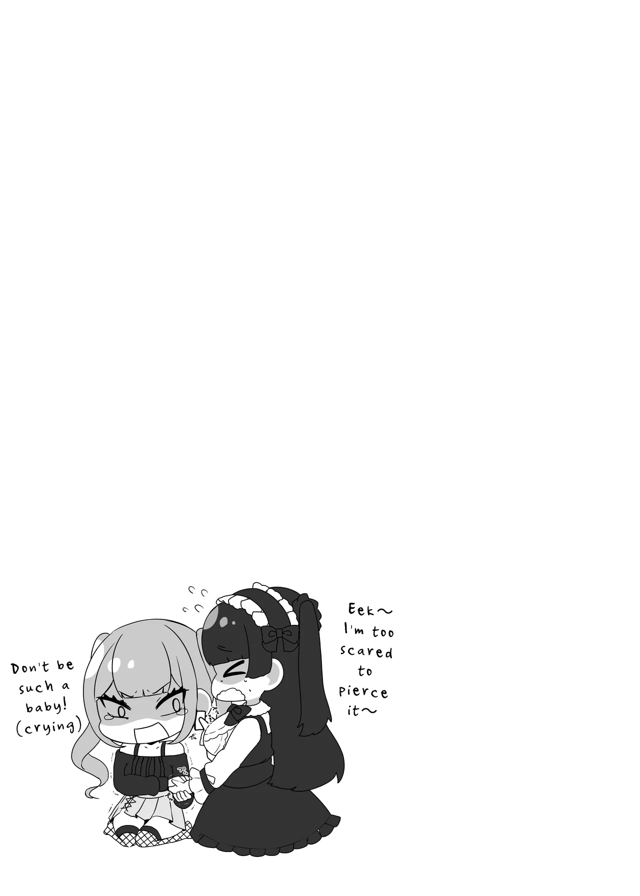 Gothic Fashion Futanari vs Jirai-kei Style Provocateur ~Tables Turn on the Blackmailer~ page 64