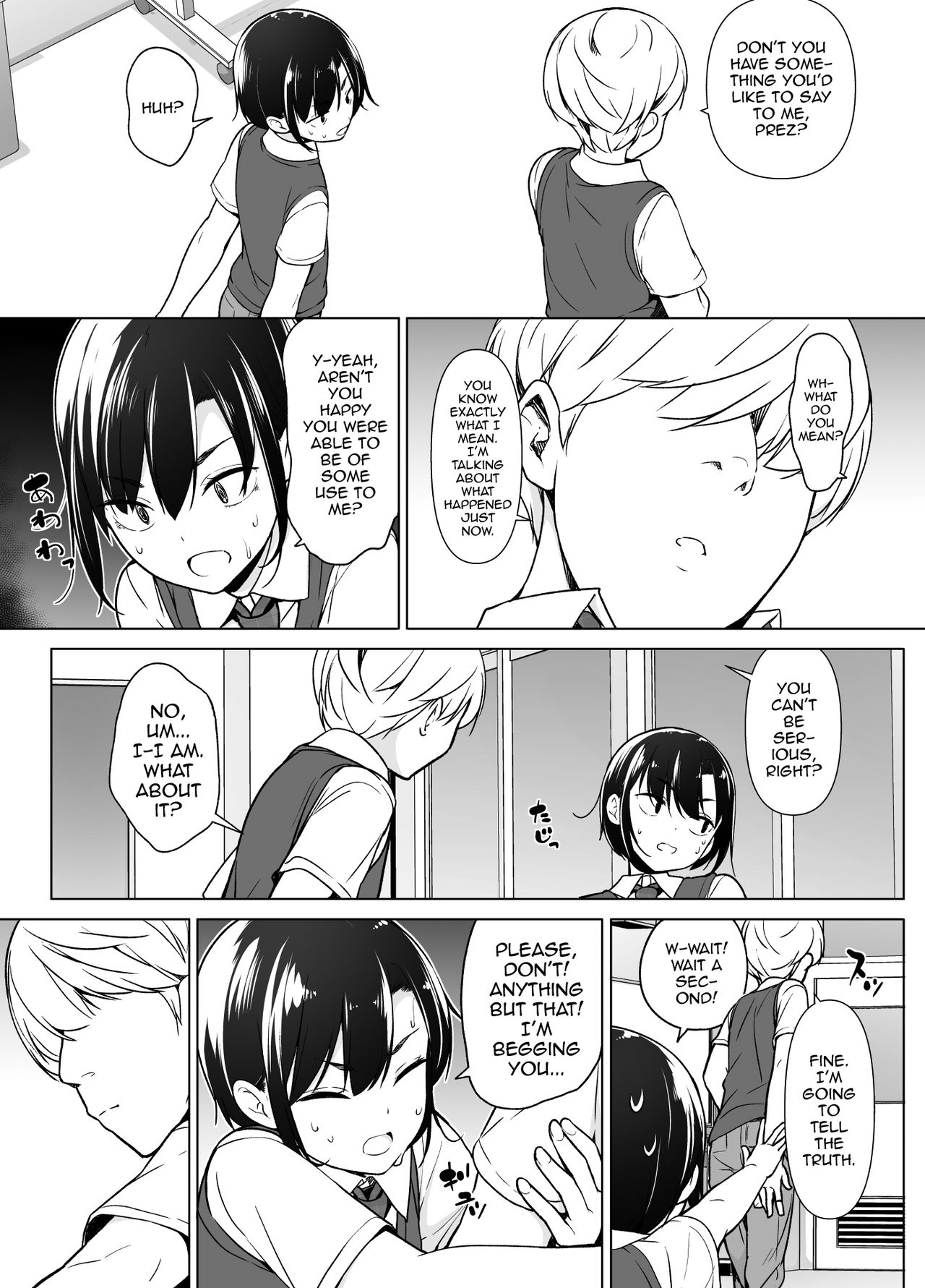Gouman Seitokaichou ga Josou o Shitara page 10