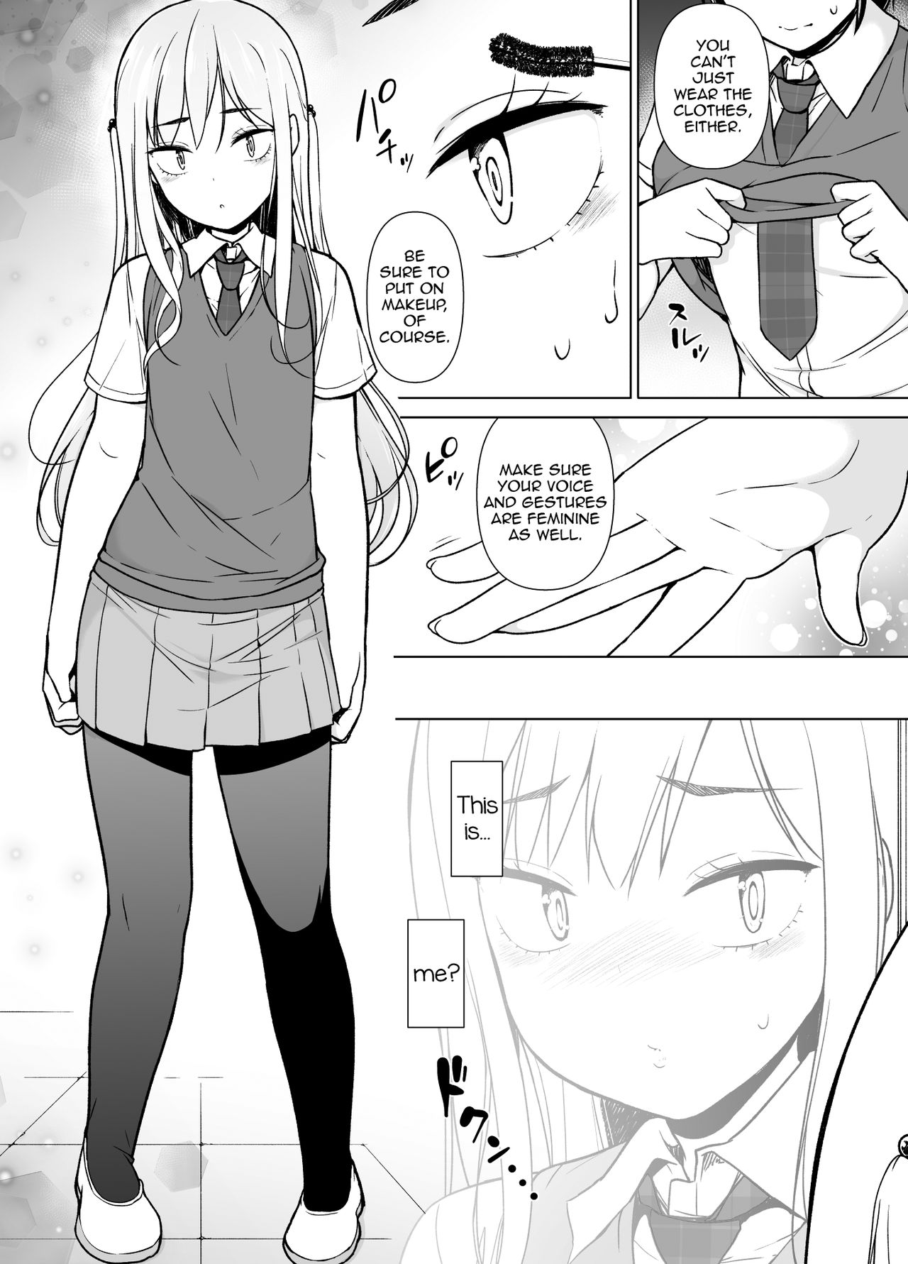 Gouman Seitokaichou ga Josou o Shitara page 13